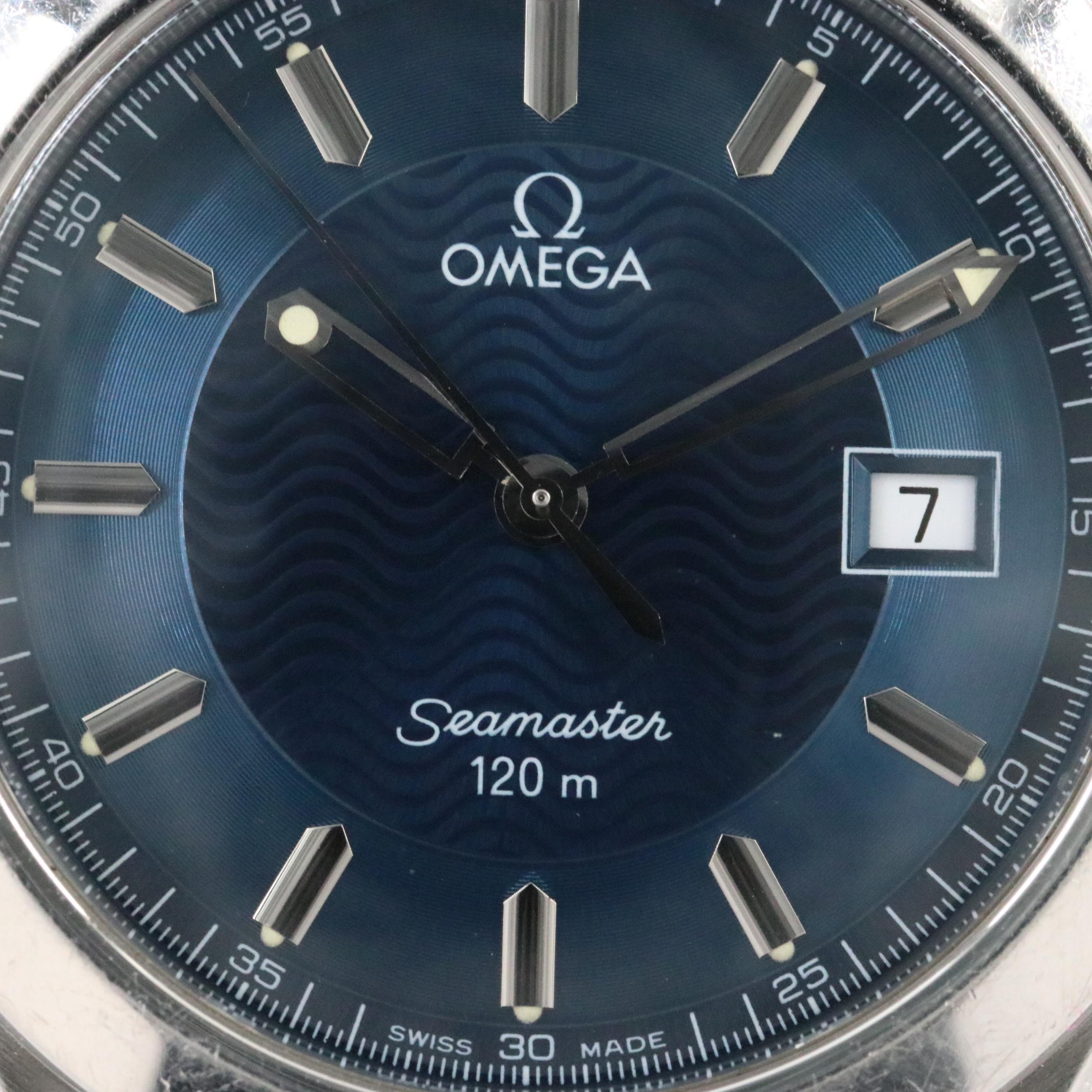Omega Seamaster 120M "Pre-Bond" 196.1501 36mm Steel Quartz Watch