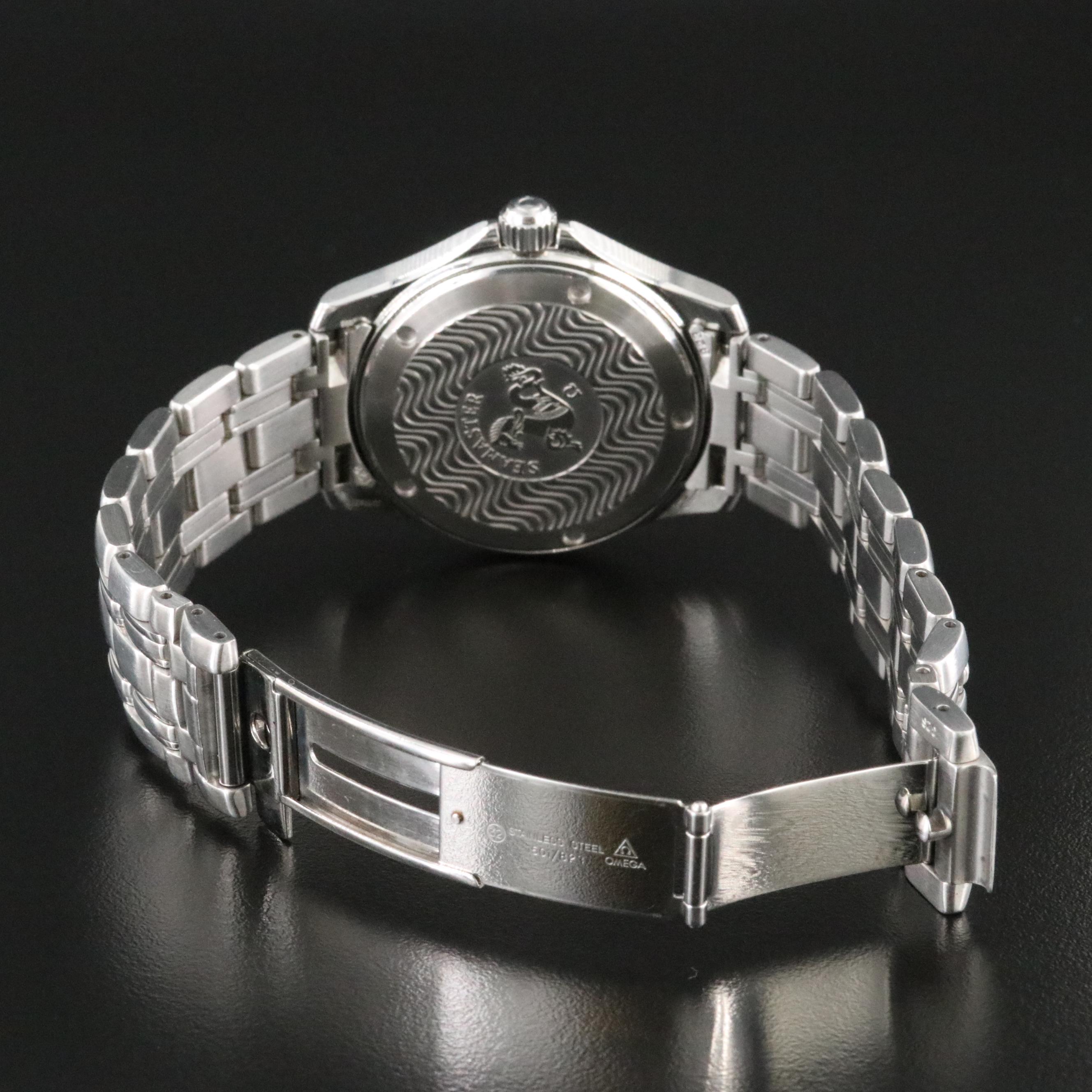 Omega Seamaster 120M "Pre-Bond" 196.1501 36mm Steel Quartz Watch