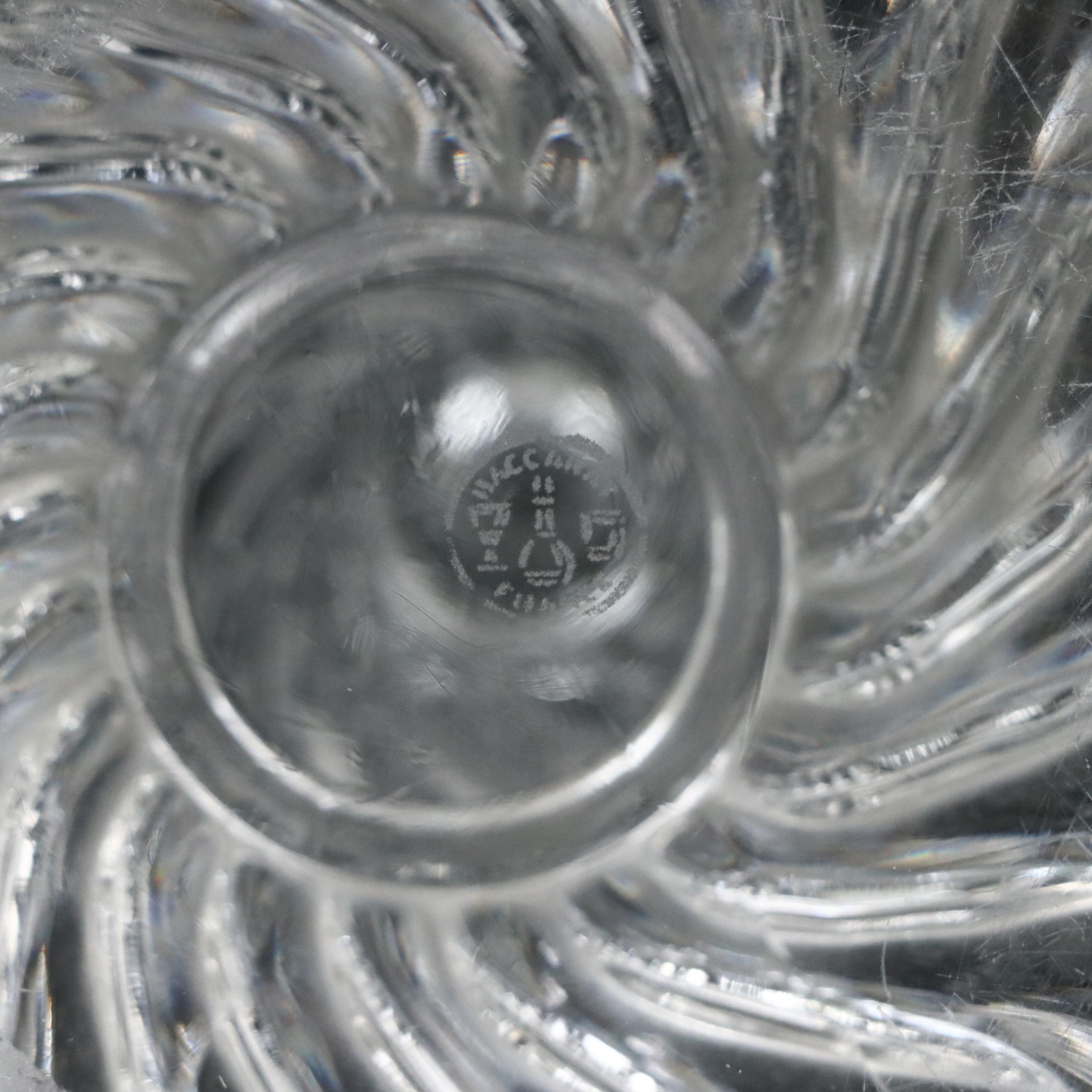 Baccarat "Bambous" and "Diomede" Crystal Candlesticks