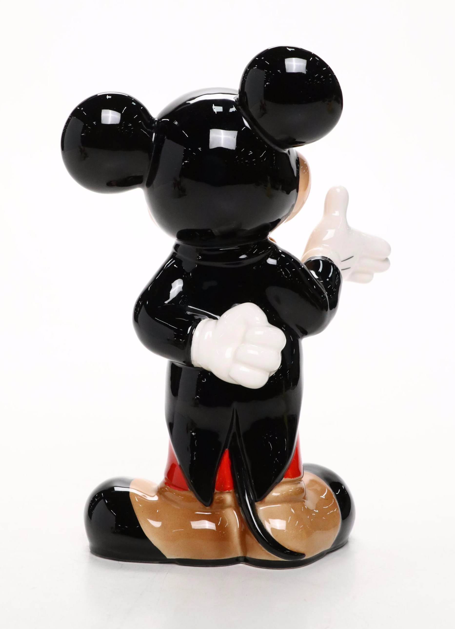 Mickey Mouse and Snow White and the Seven Dwarfs Japanese Porcelain Figurines