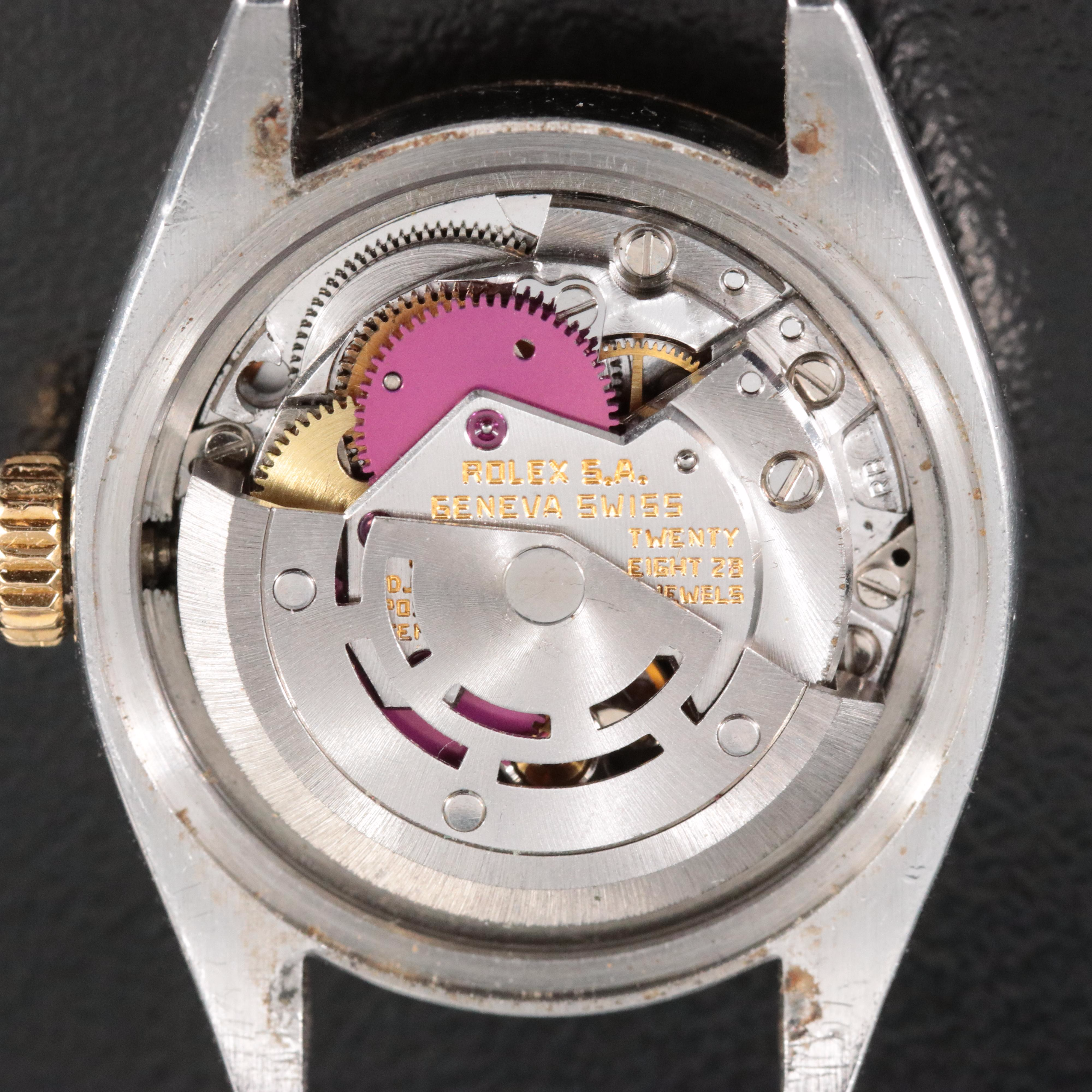 1981 Rolex Custom Mother-of-Pearl Diamond Dial Datejust Watch