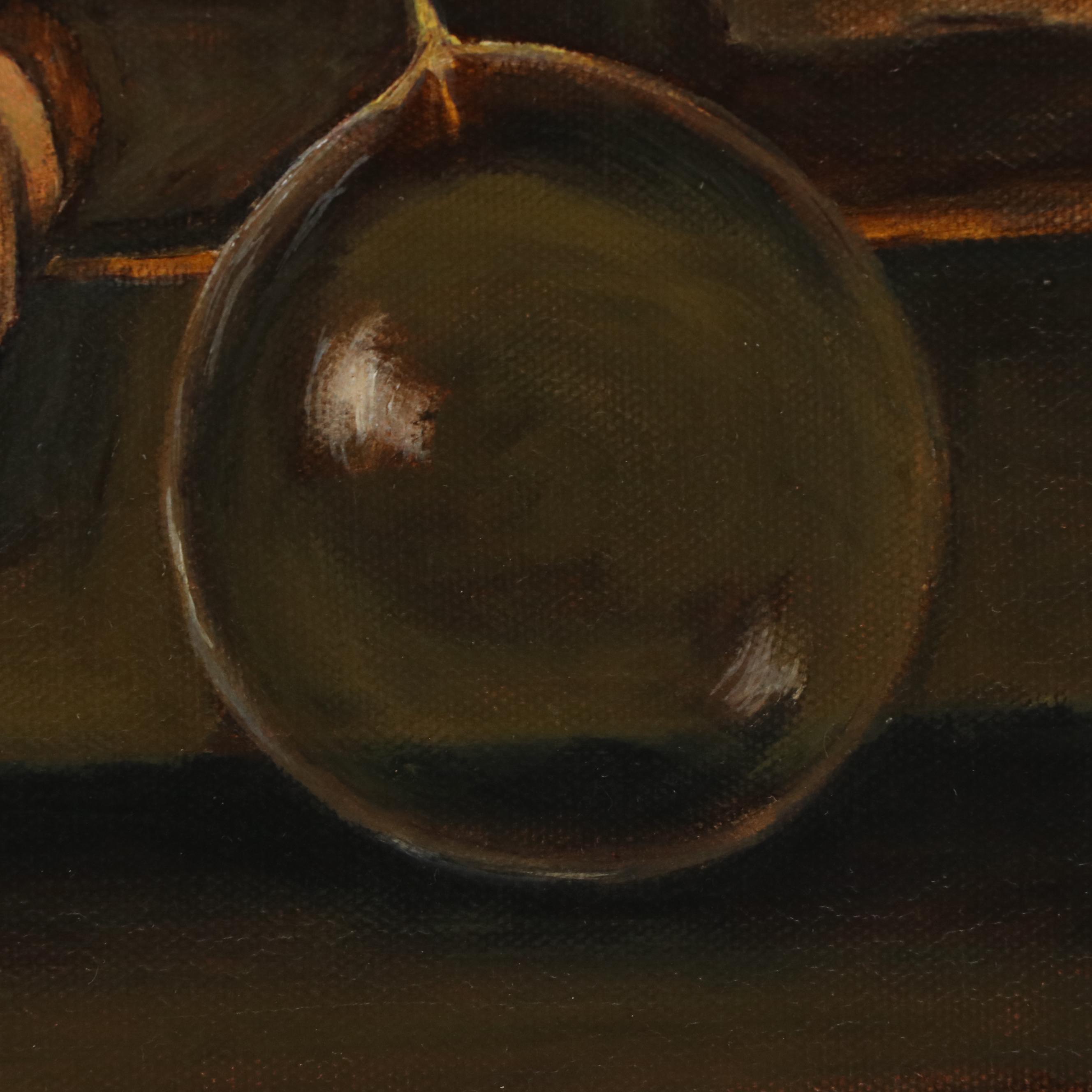 Oil Painting After Jean Siméon Chardin "Soap Bubbles"