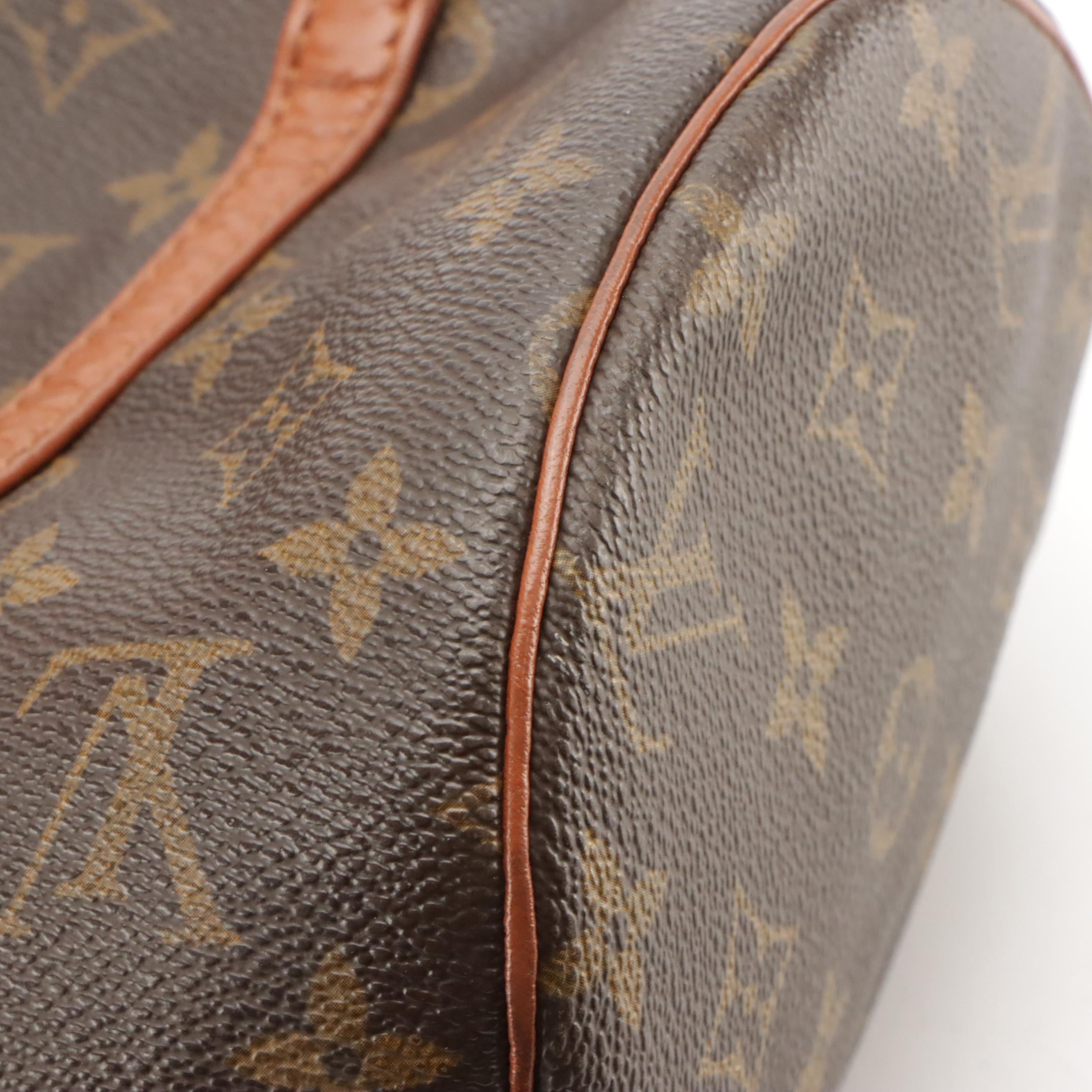 Louis Vuitton Papillon 30 Barrel Bag in Monogram Canvas and Leather Trim