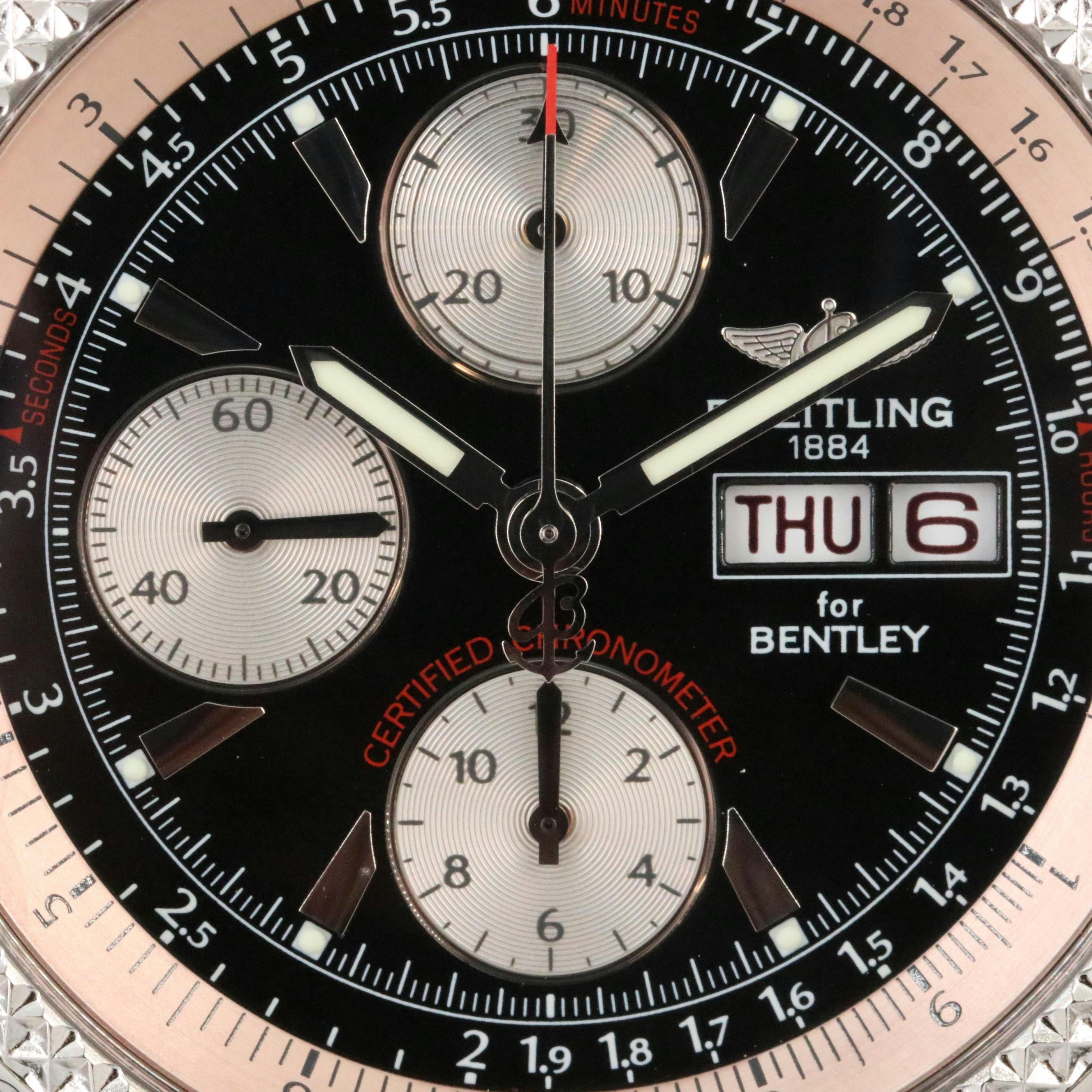 Breitling Bentley GT Chronograph Black Automatic Watch