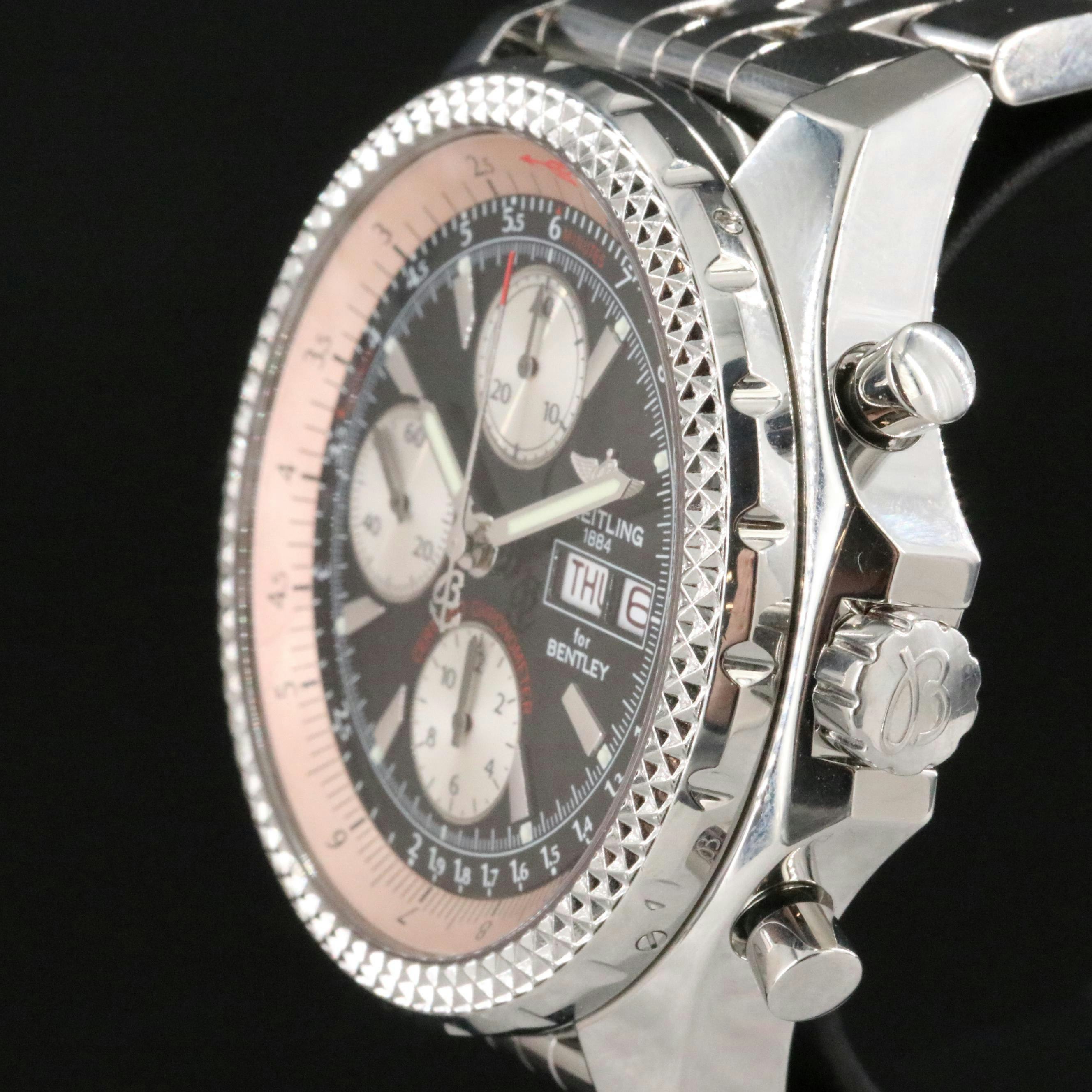 Breitling Bentley GT Chronograph Black Automatic Watch