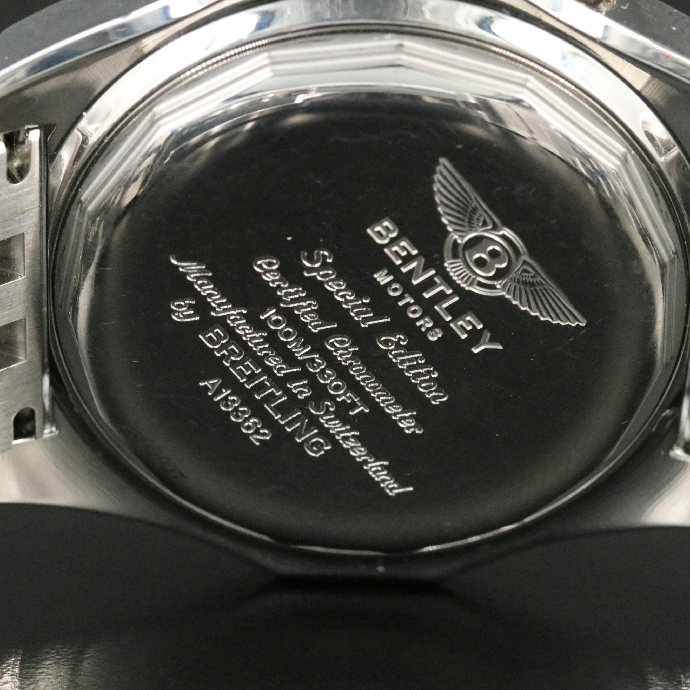 Breitling Bentley GT Chronograph Black Automatic Watch