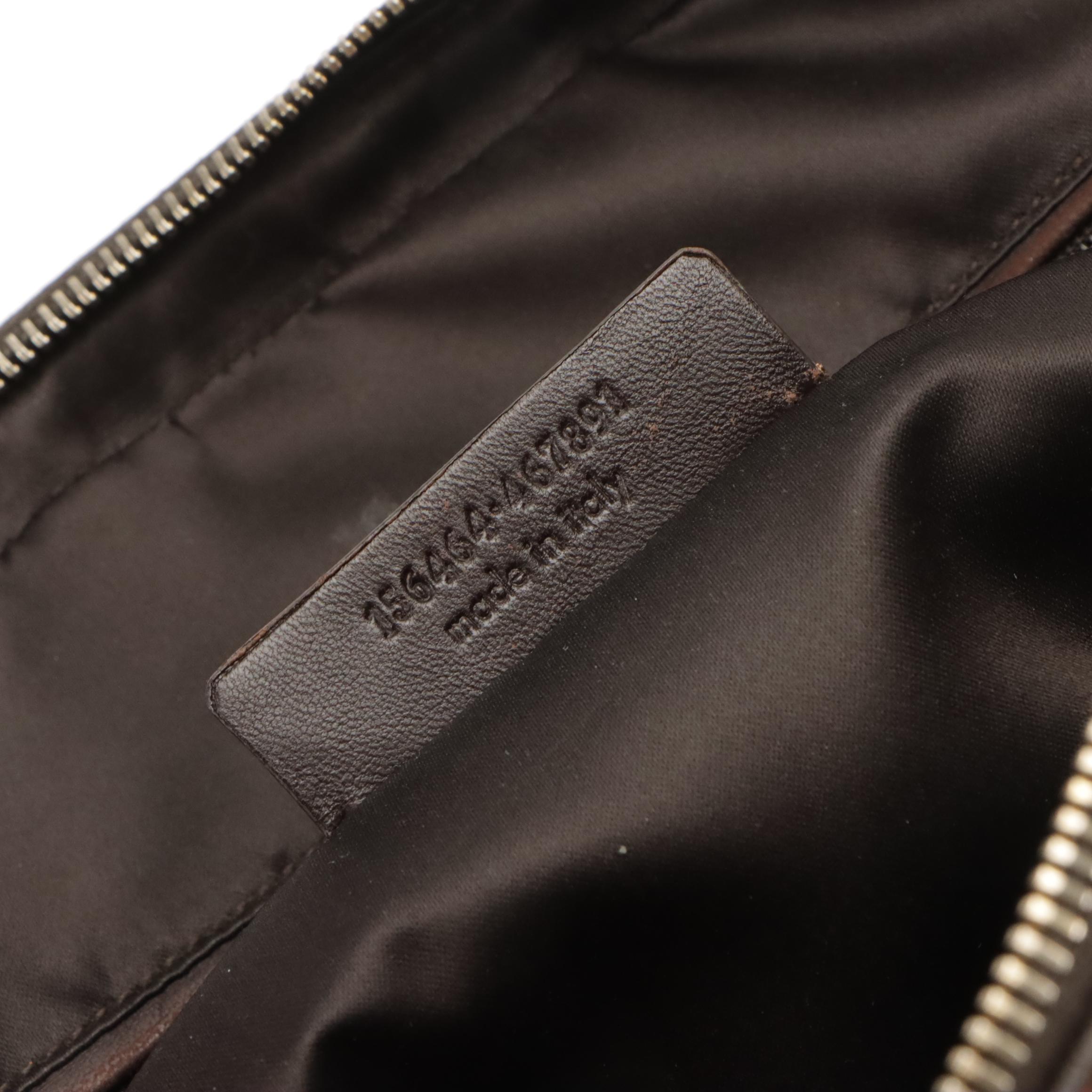 Yves Saint Laurent Large Muse Bag in Dark Brown Leather