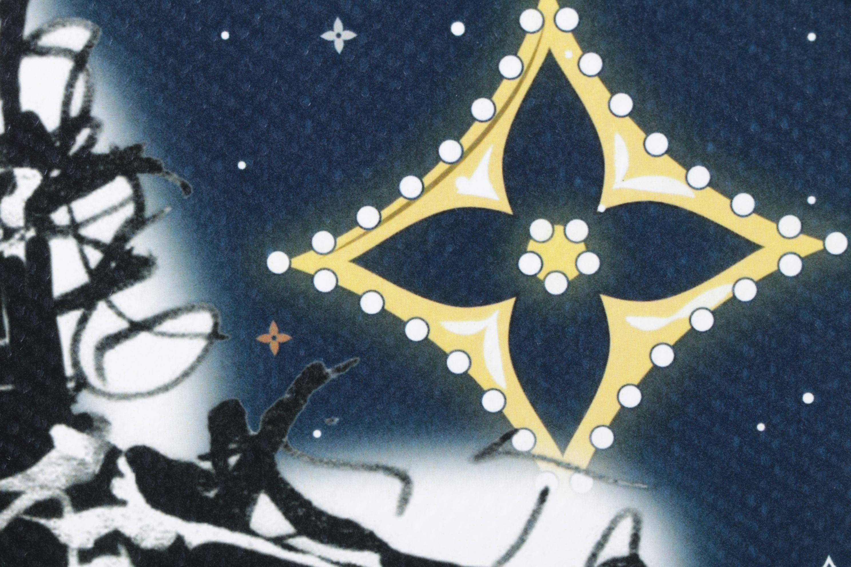 Death NYC Pop Art Graphic Print Homage to Prada and Louis Vuitton, 2024