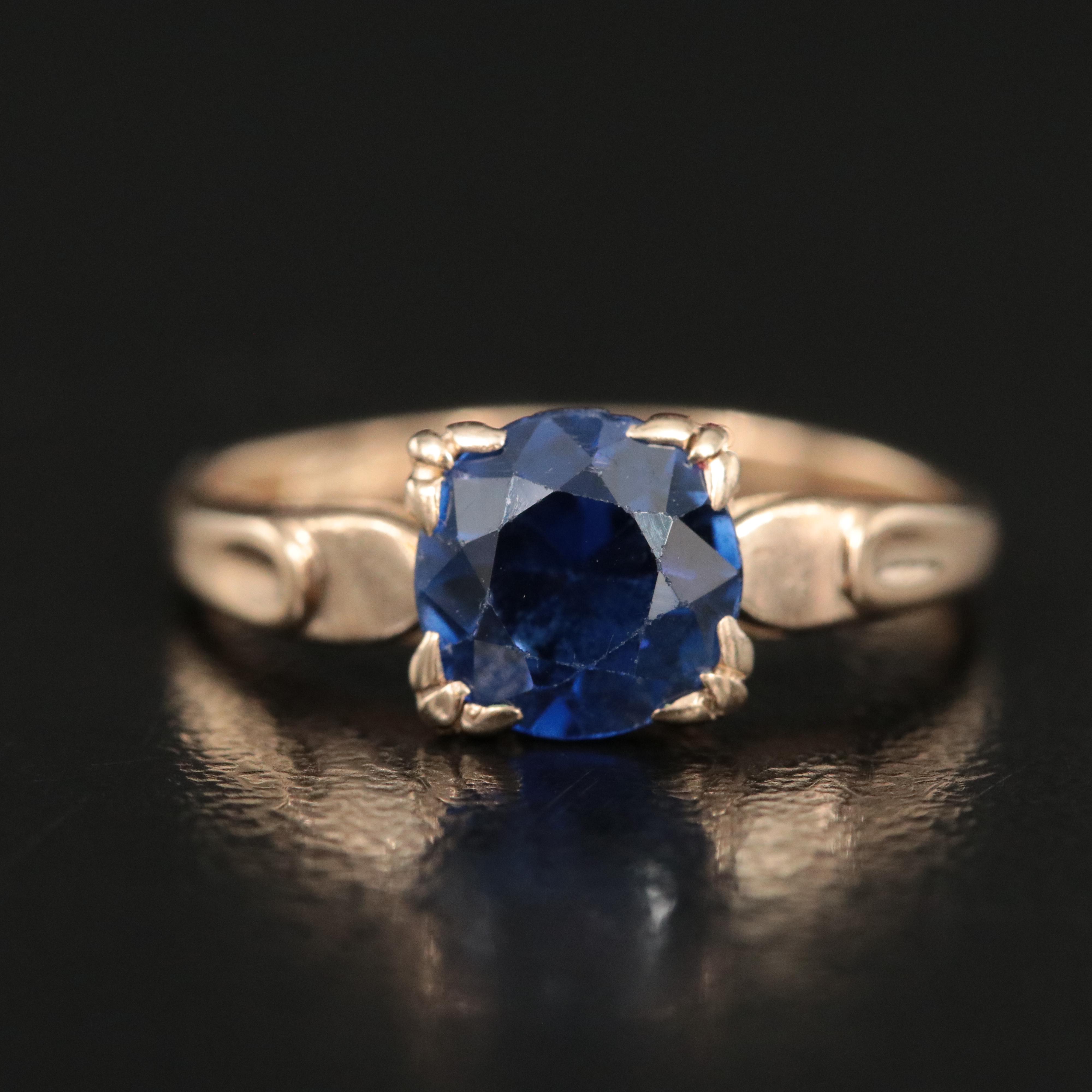 10K Sapphire Ring