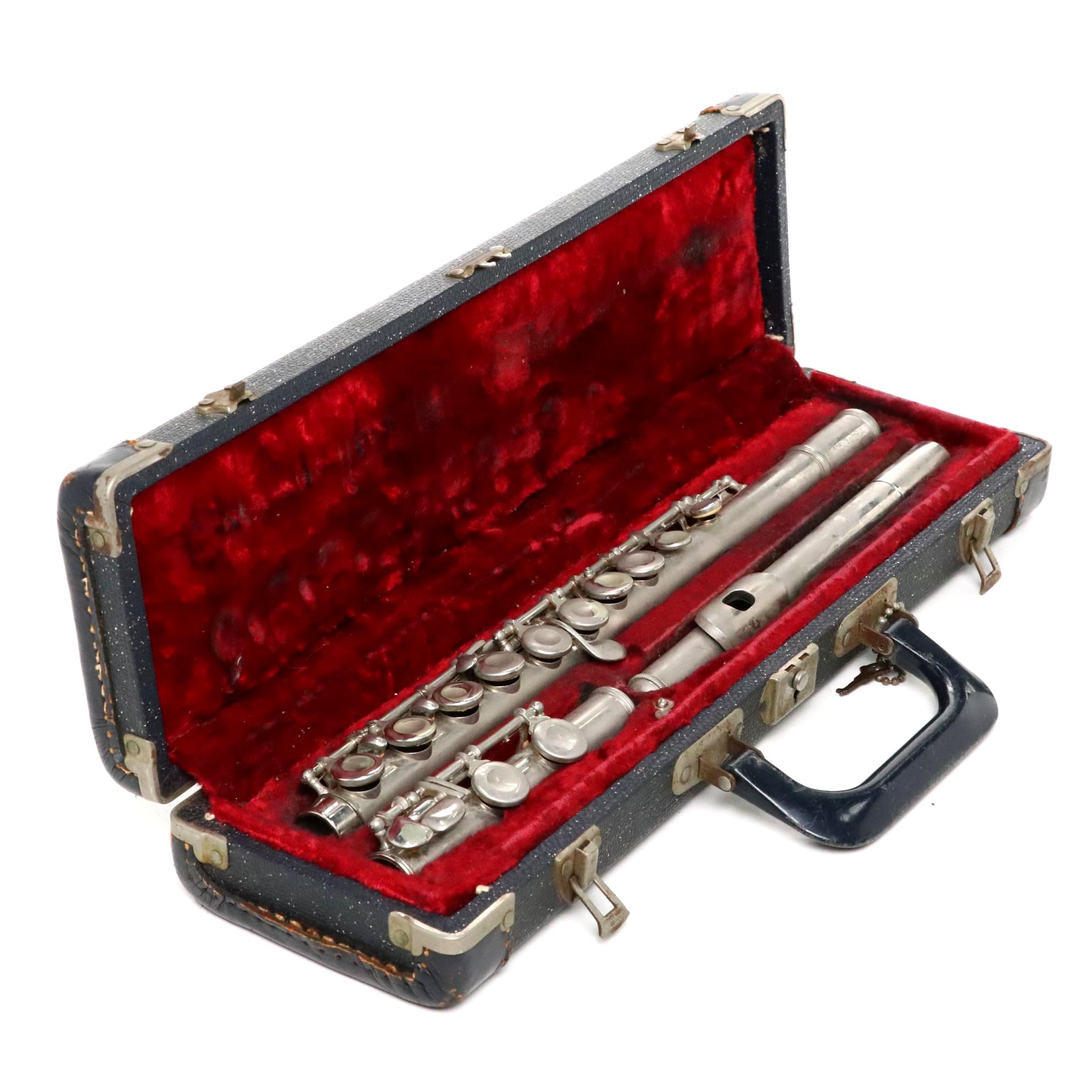 Selmer Bundy Silver Plate Student Flute With Case