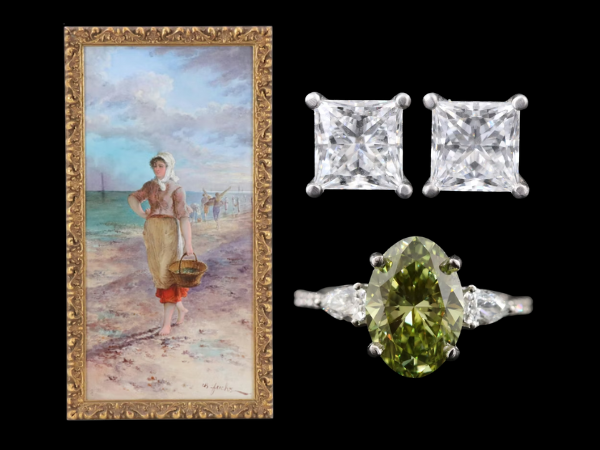 Hand-Knotted Rugs, Fine Art, Furniture, Jewelry & Décor