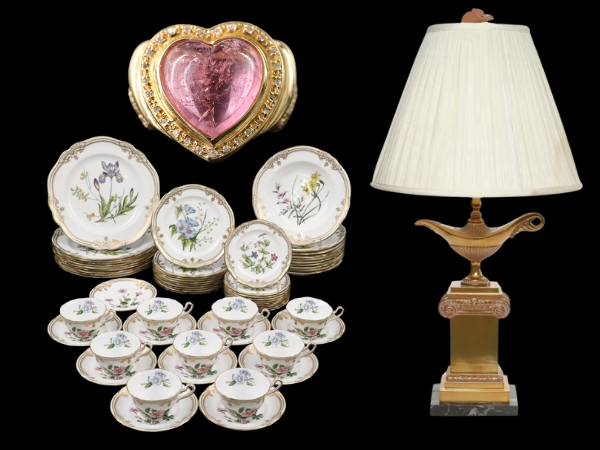 Curated Collection: Finery From Tableware to Décor, Furs, Jewelry & Fashion