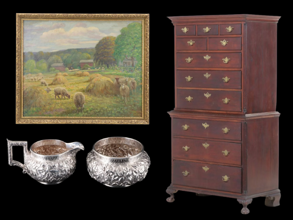 Curated Antique Collection: Americana, 18th–19th C. European Antiques, Sterling Silver, Fine Art & Décor