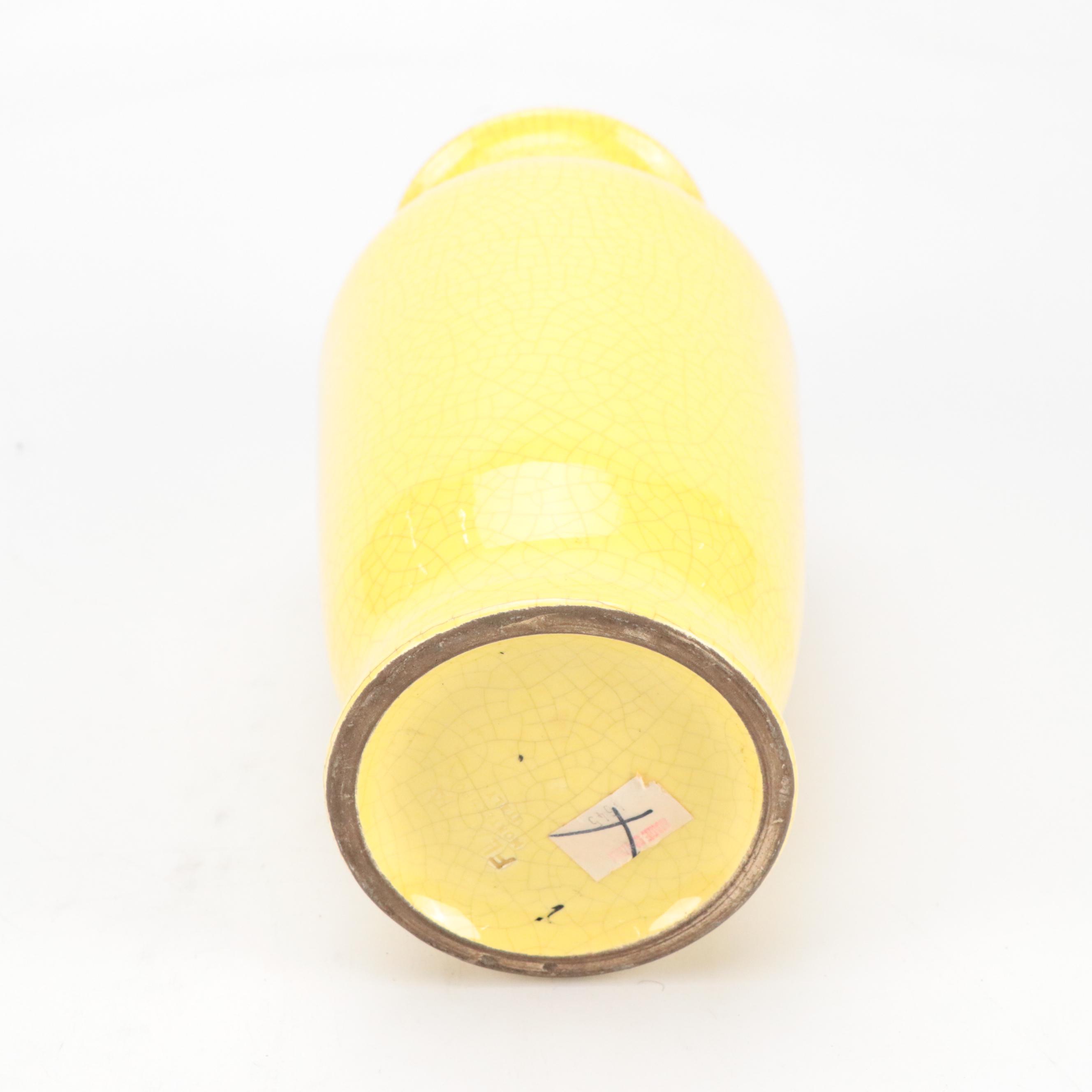 Grazia-Deruta Ceramic Bowl with Crackle Glaze Ceramic Vase and More