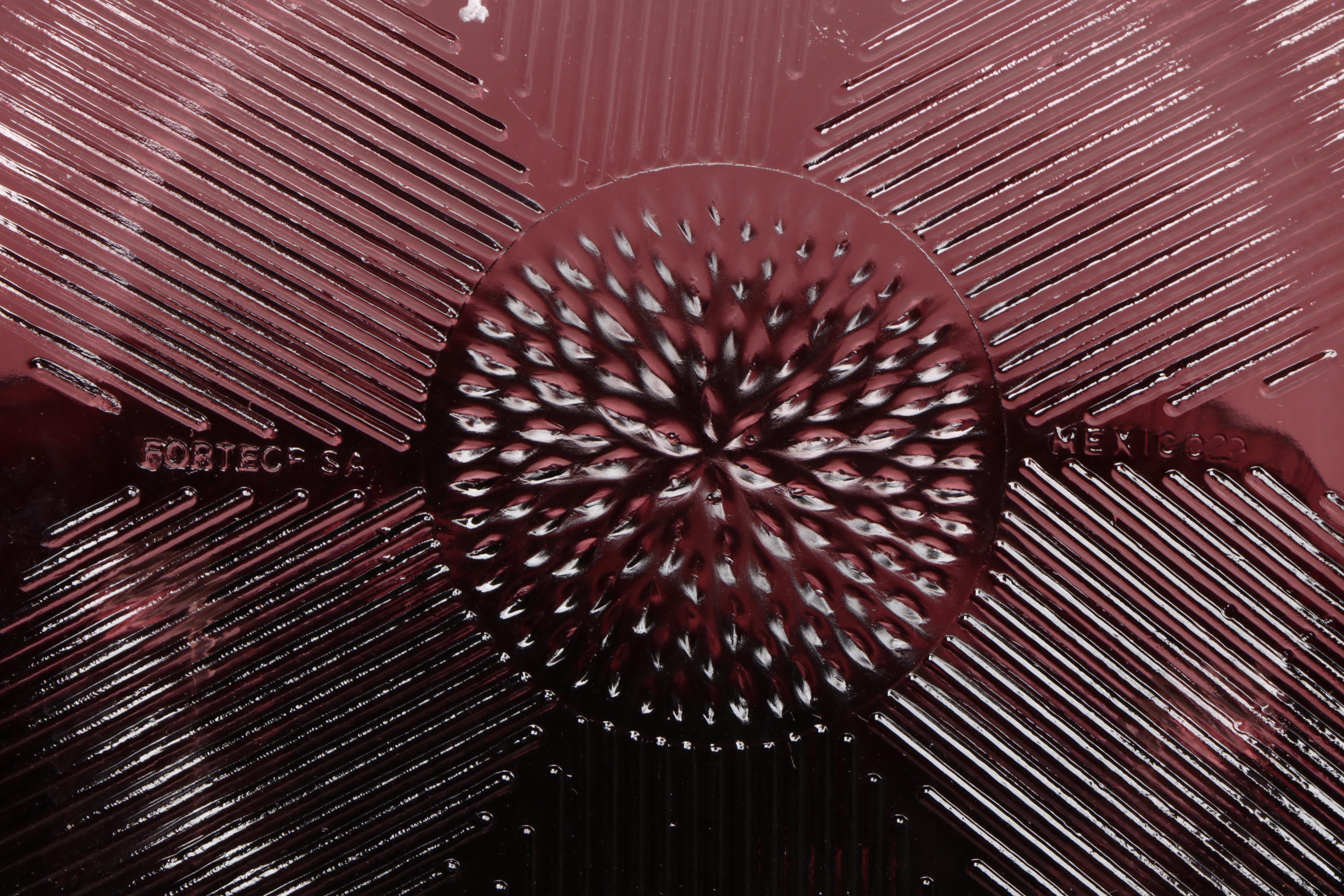 Forte Crisa Amethyst Glass Dinner Plates, Salad Plates and More