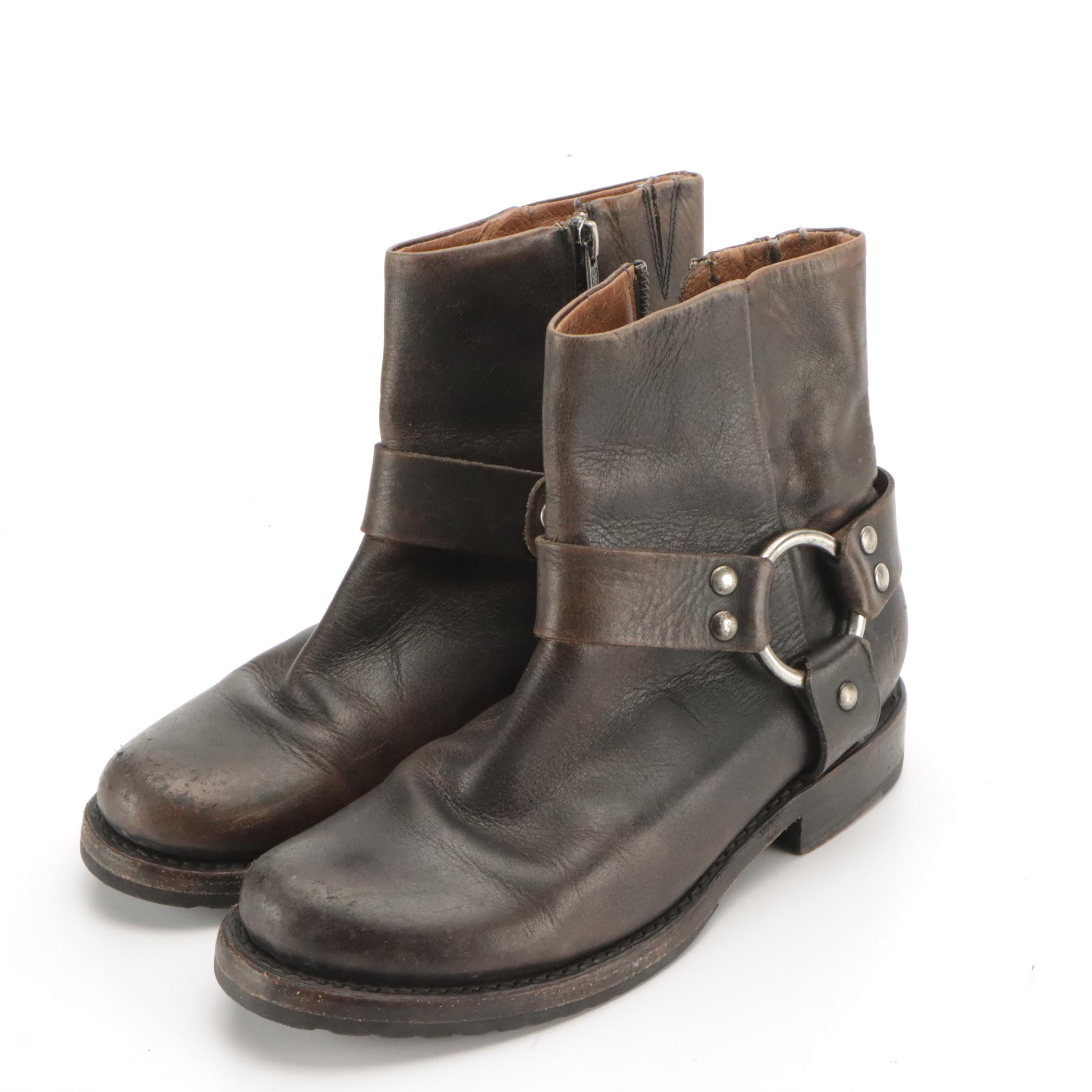 Frye Leather Harness Ankle Boots, Durango Cowgirl Boots & Sundance Ankle Boots