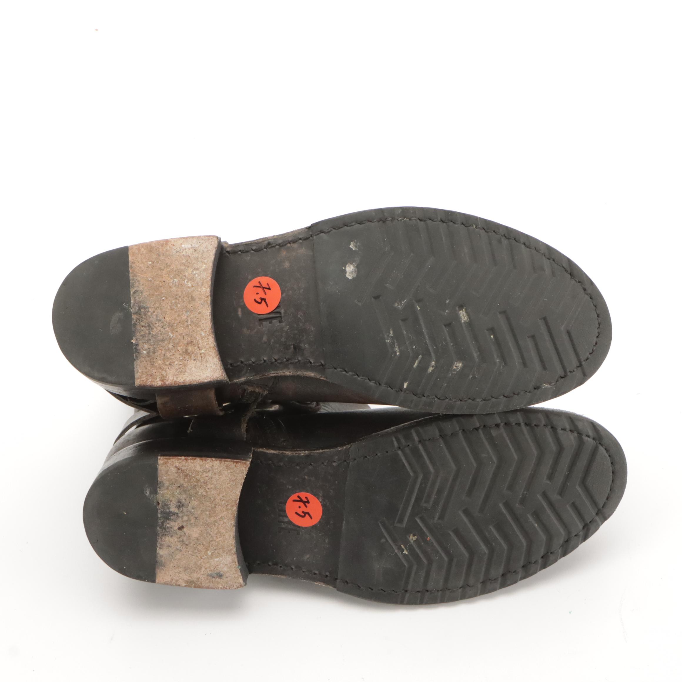 Frye Leather Harness Ankle Boots, Durango Cowgirl Boots & Sundance Ankle Boots