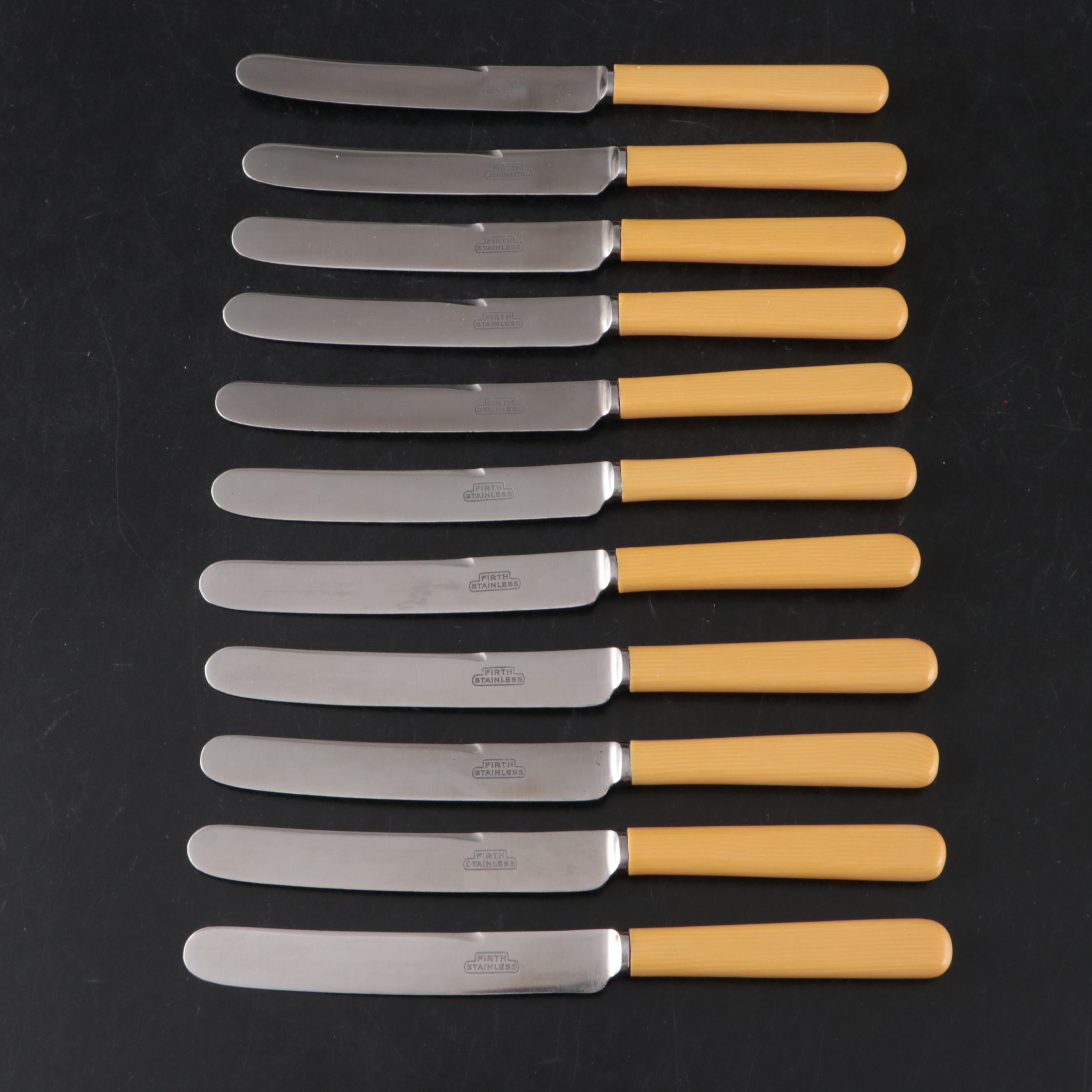 Firth with Other Celluloid and Faux Mother-of-Pearl Handled Knives