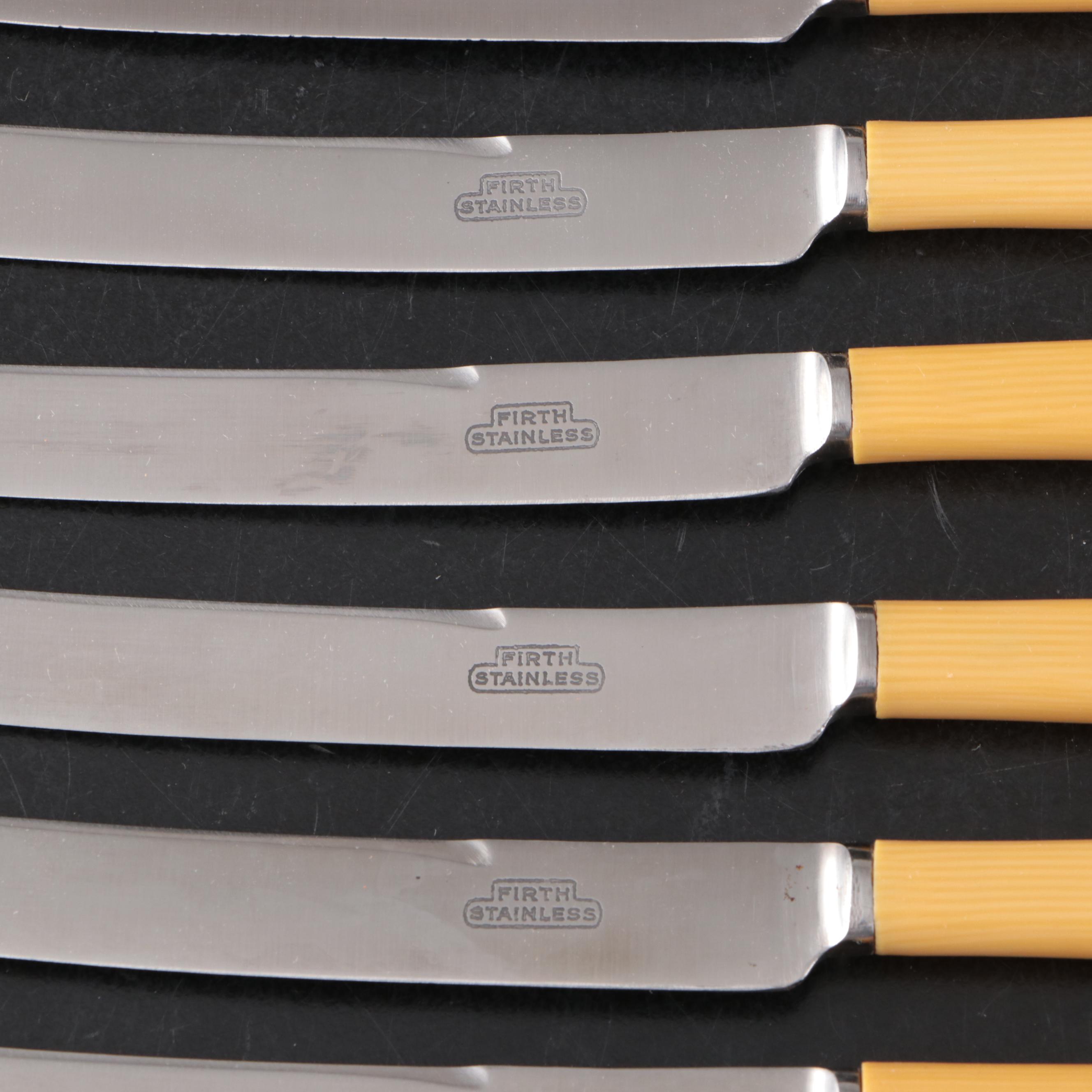 Firth with Other Celluloid and Faux Mother-of-Pearl Handled Knives