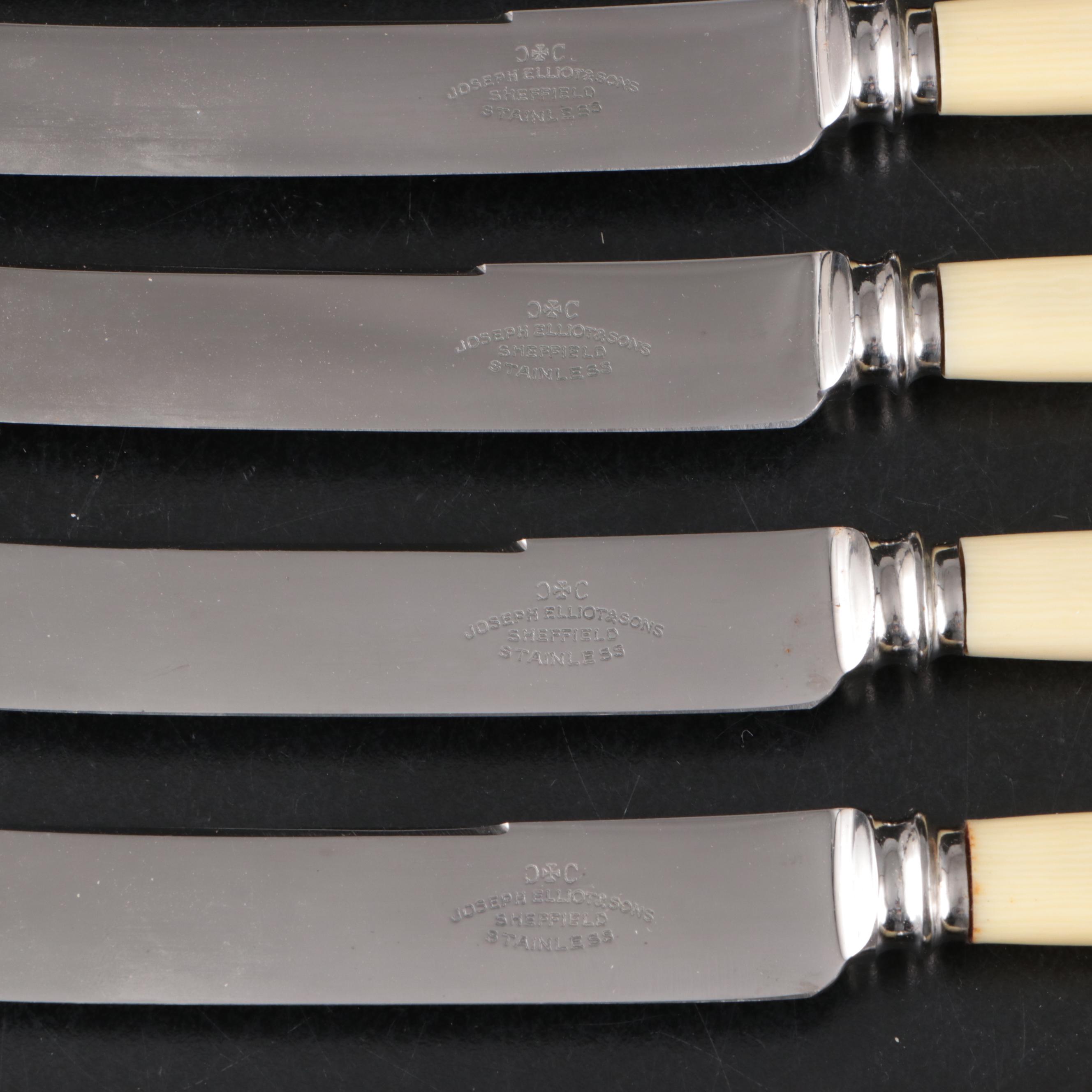 Firth with Other Celluloid and Faux Mother-of-Pearl Handled Knives