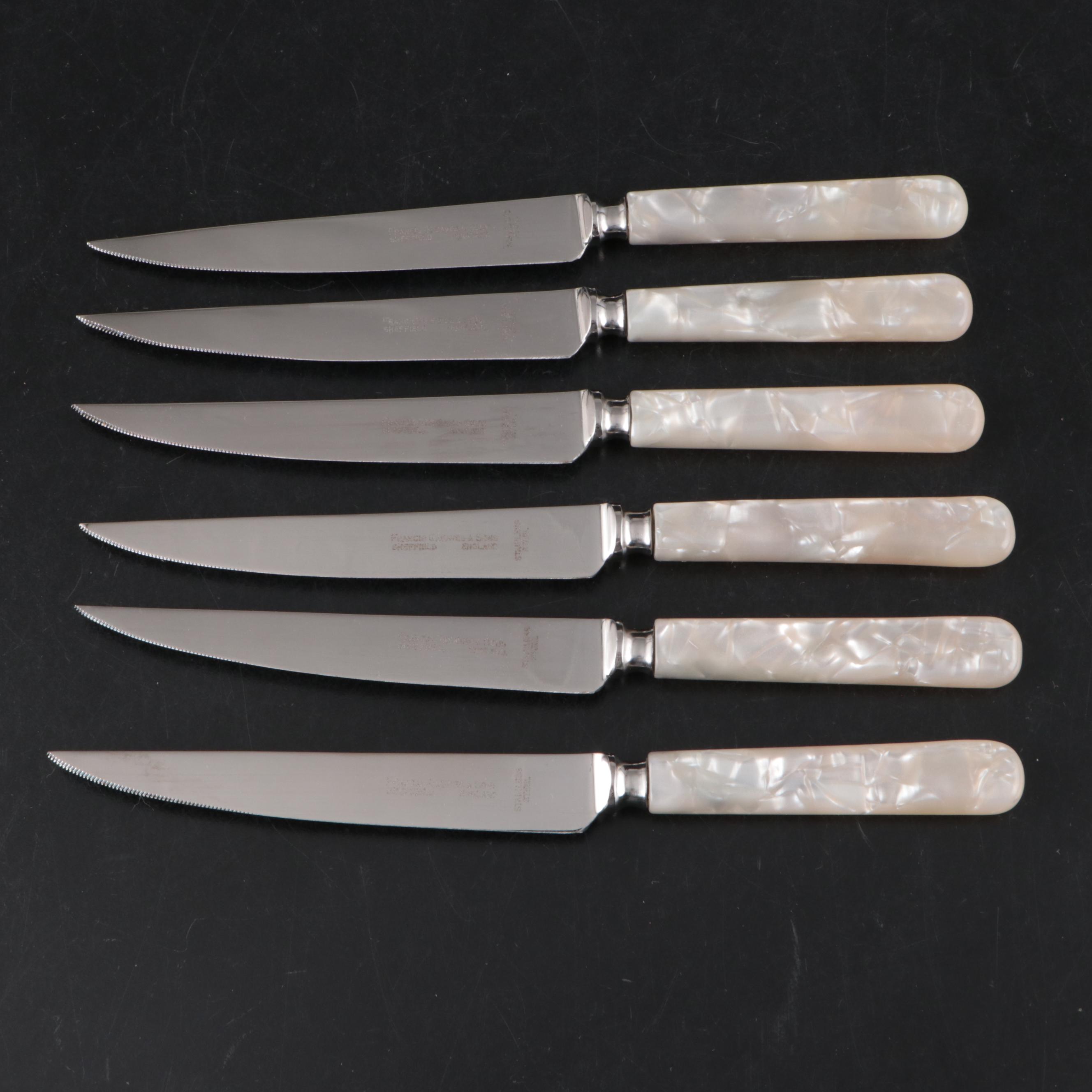 Firth with Other Celluloid and Faux Mother-of-Pearl Handled Knives