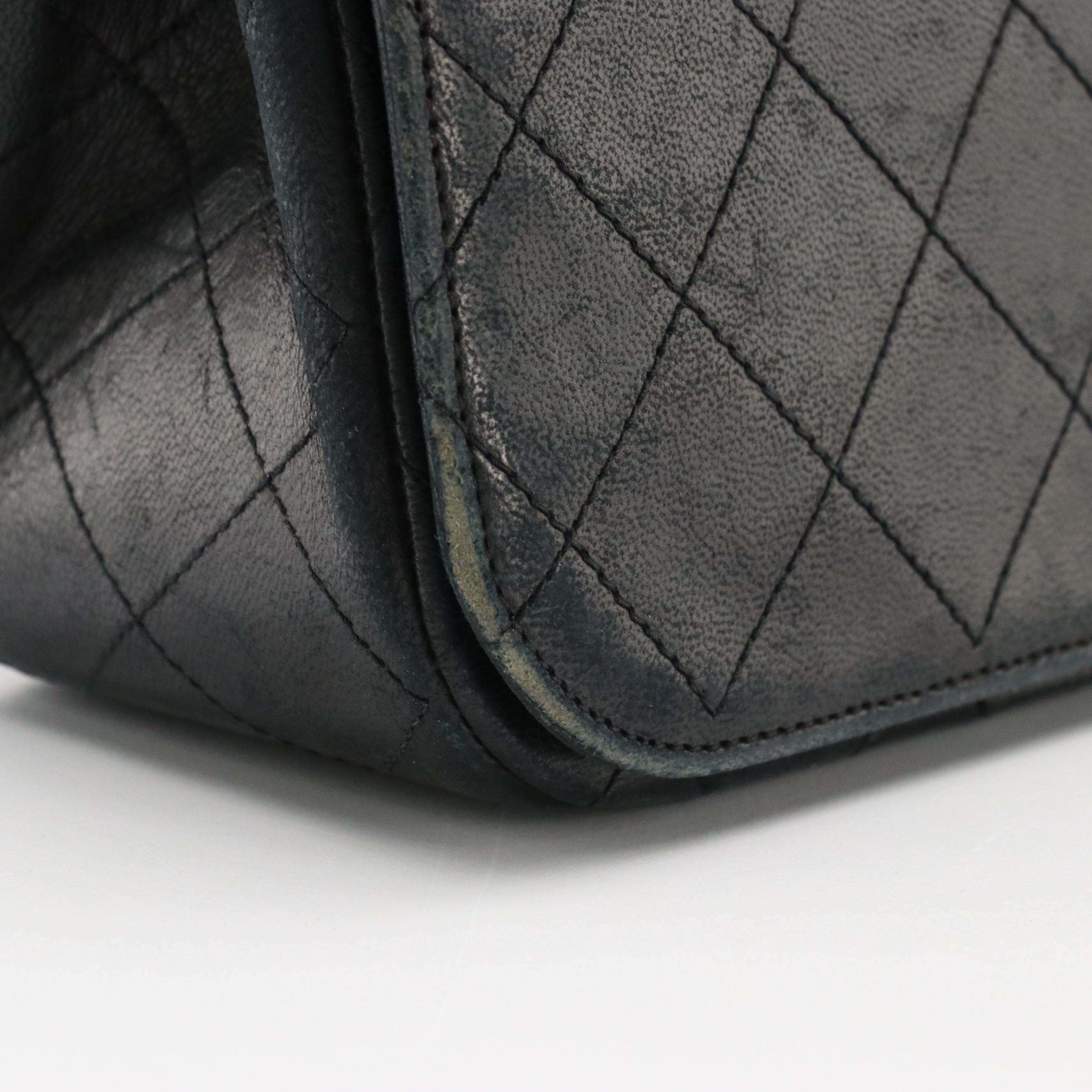 Chanel Timeless Classique Matelassé Lambskin CC Medium Flap Shoulder Bag