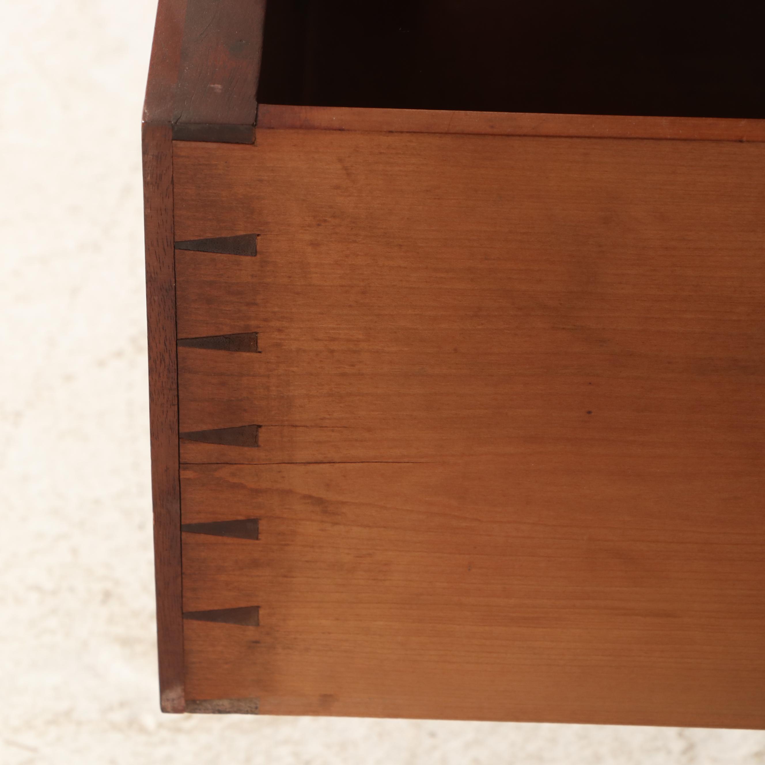 Edwardian Mahogany Mirror-Back Hall Stand, Early 20th Century