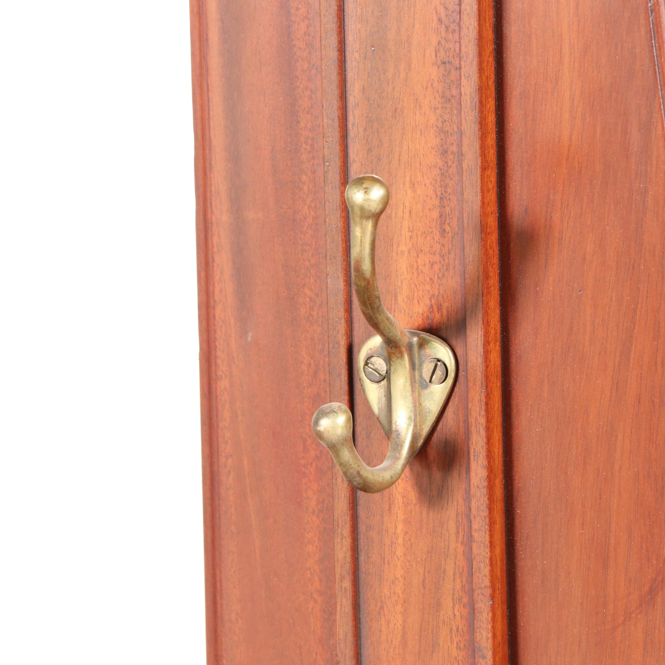 Edwardian Mahogany Mirror-Back Hall Stand, Early 20th Century