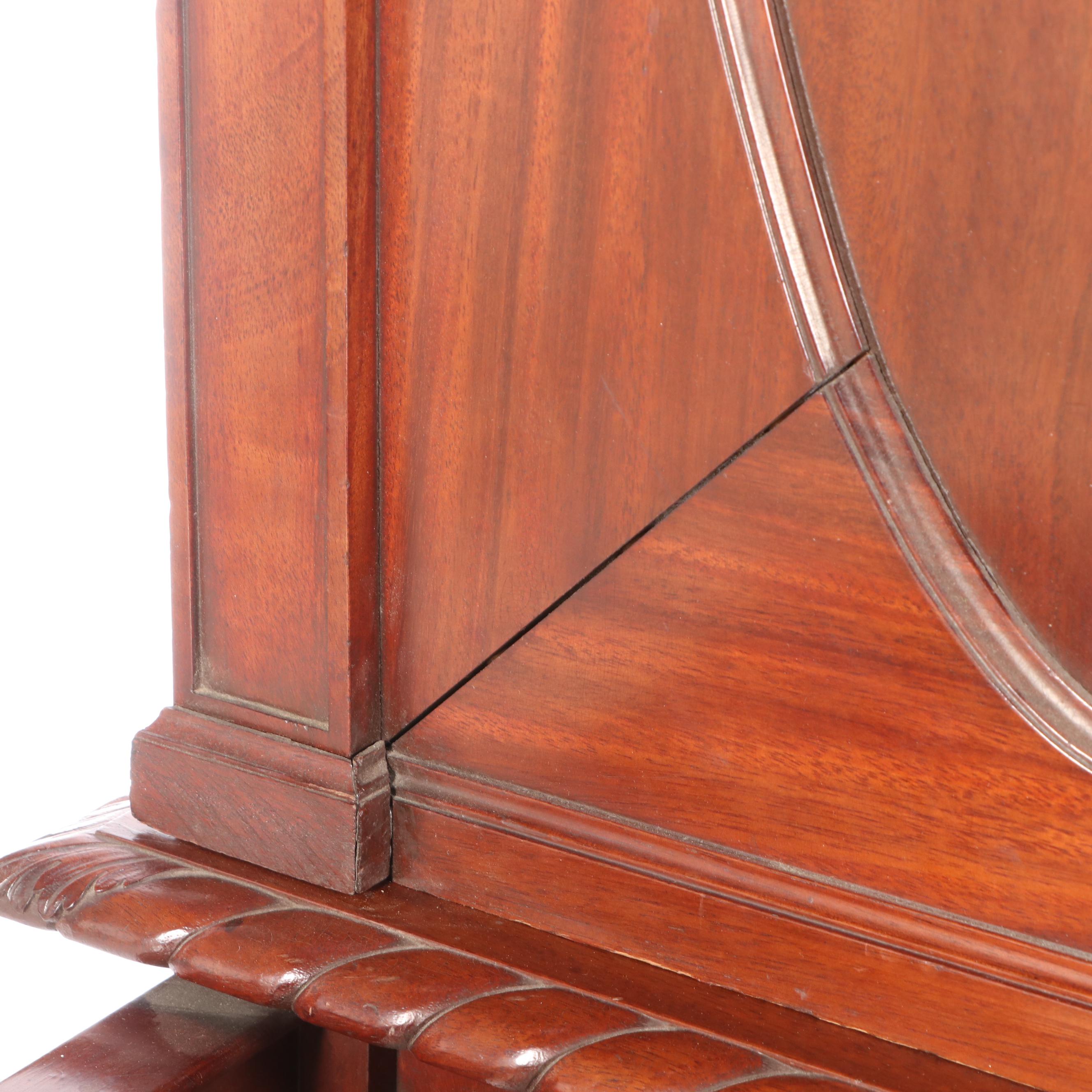 Edwardian Mahogany Mirror-Back Hall Stand, Early 20th Century