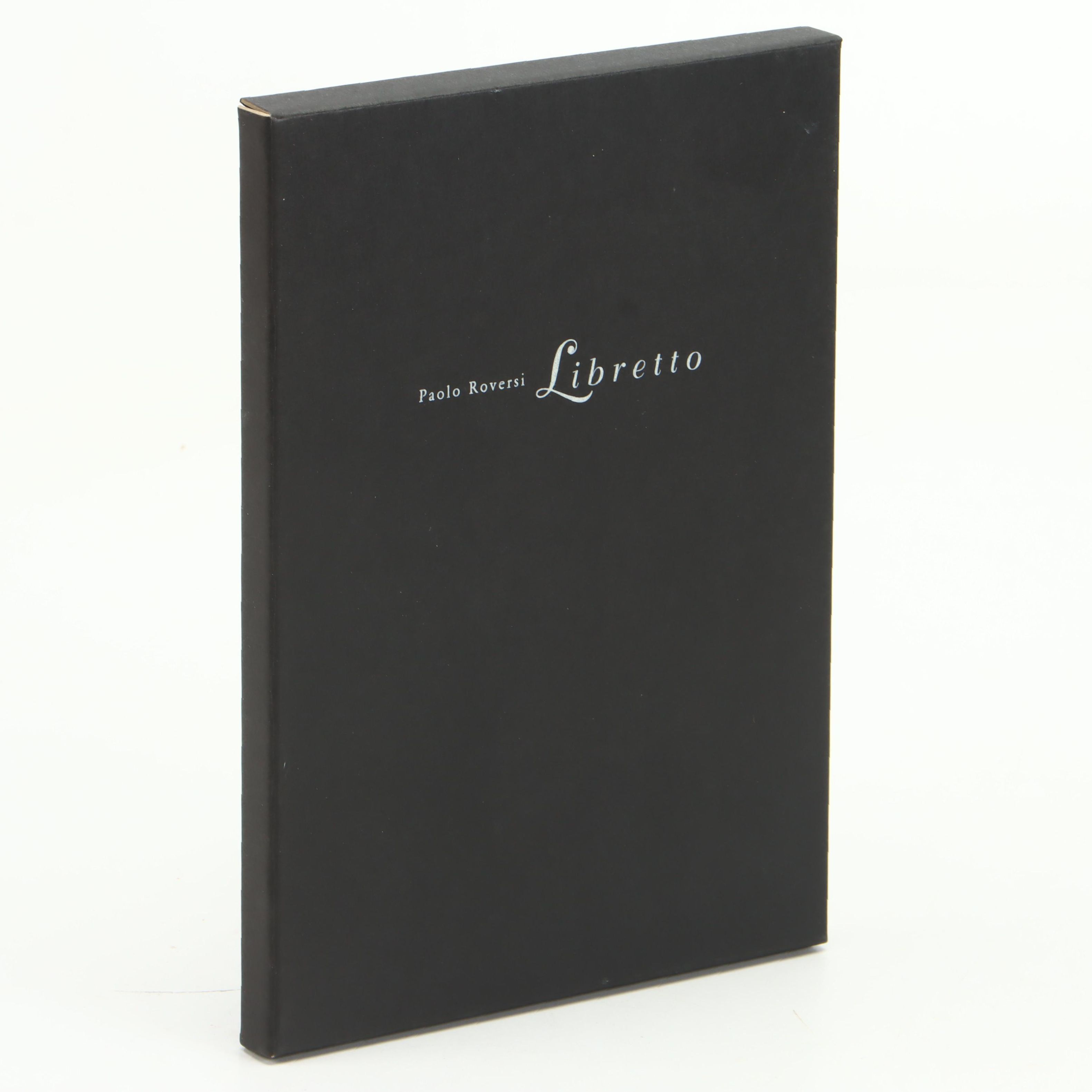 Paolo Roversi “Libretto” First Edition, 2000