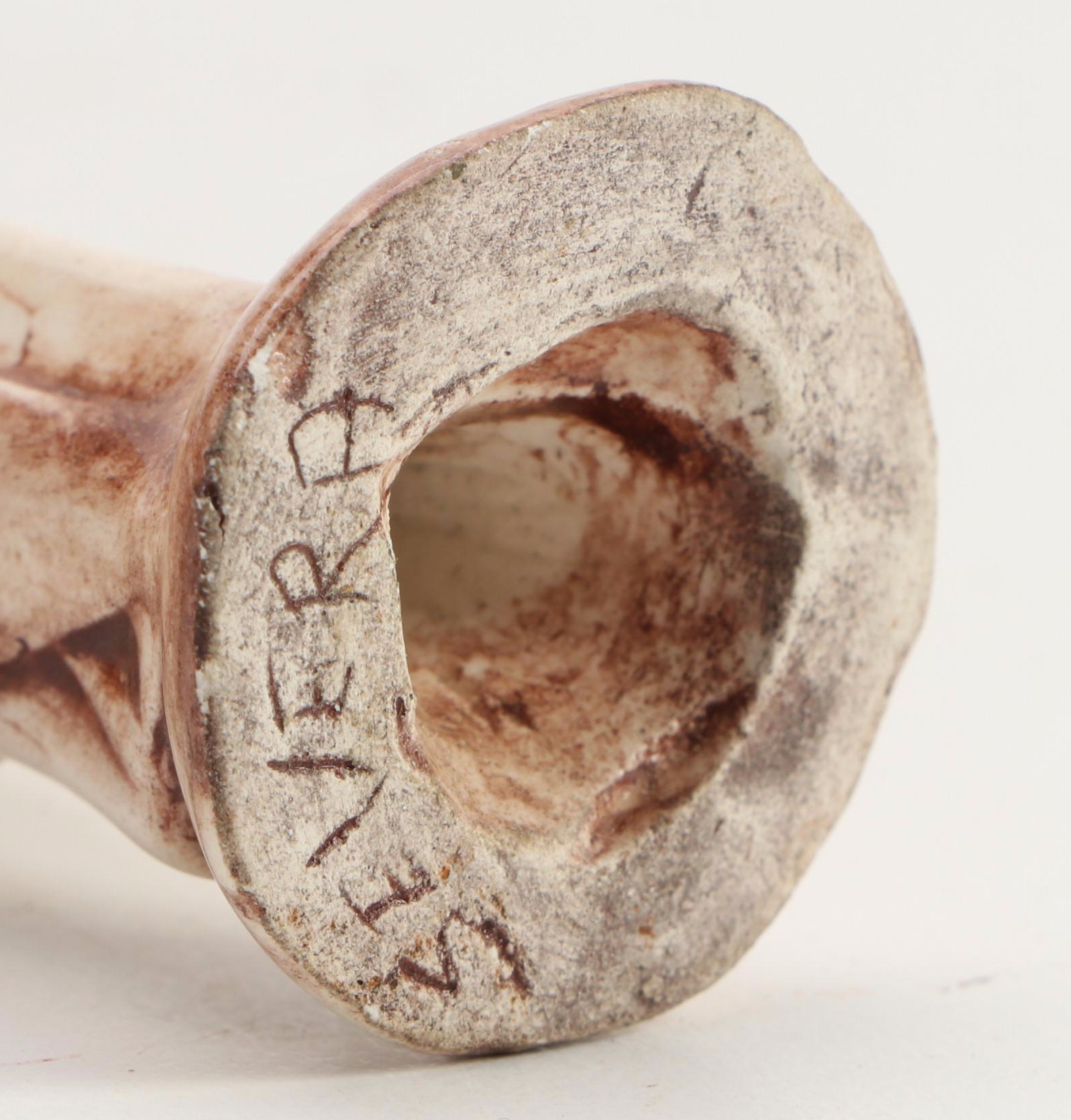 Chinese Ivory Resin Dragon Handled Vase and Other Figurine