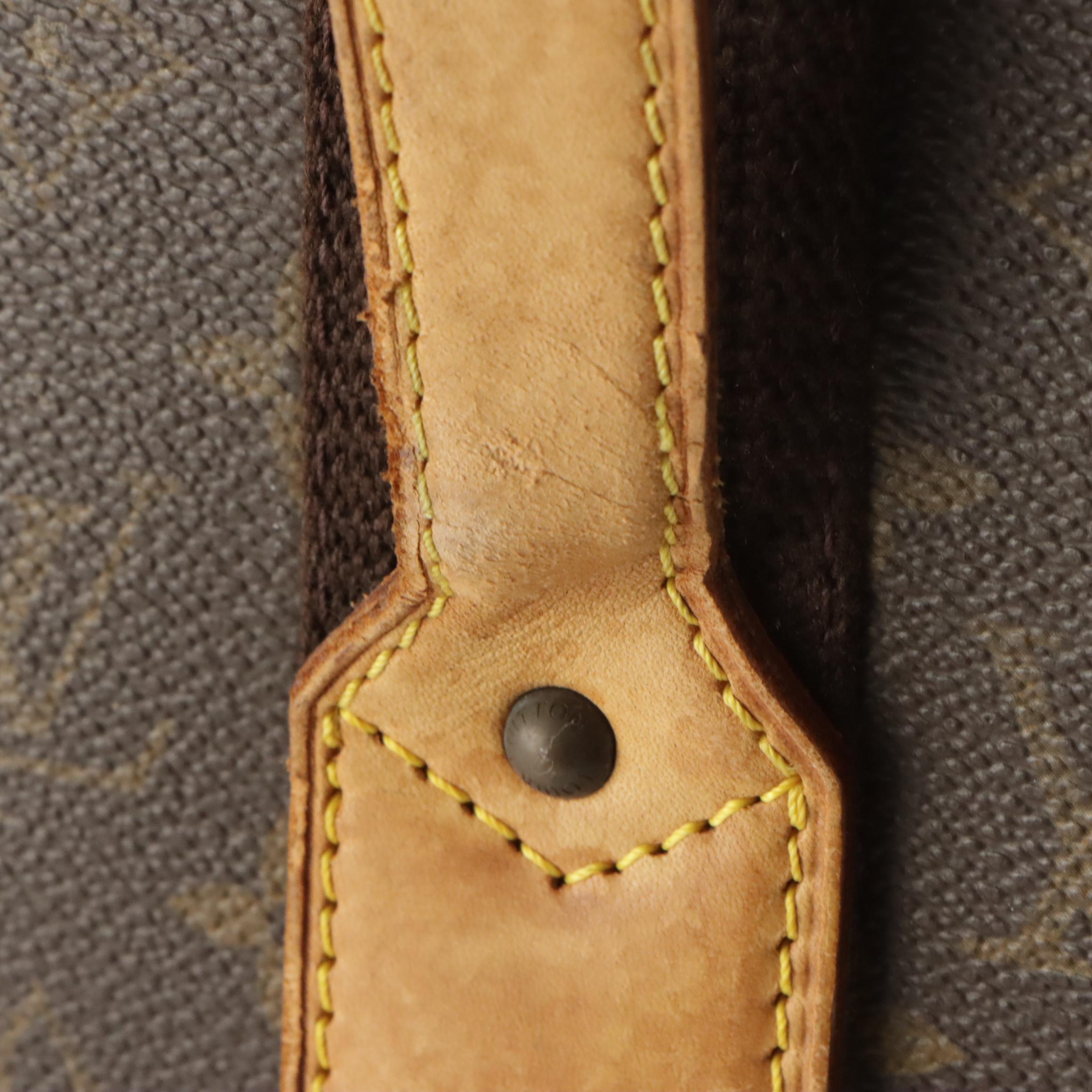 Louis Vuitton Pégase 55 Trolley Case in Monogram Canvas and Vachetta Leather