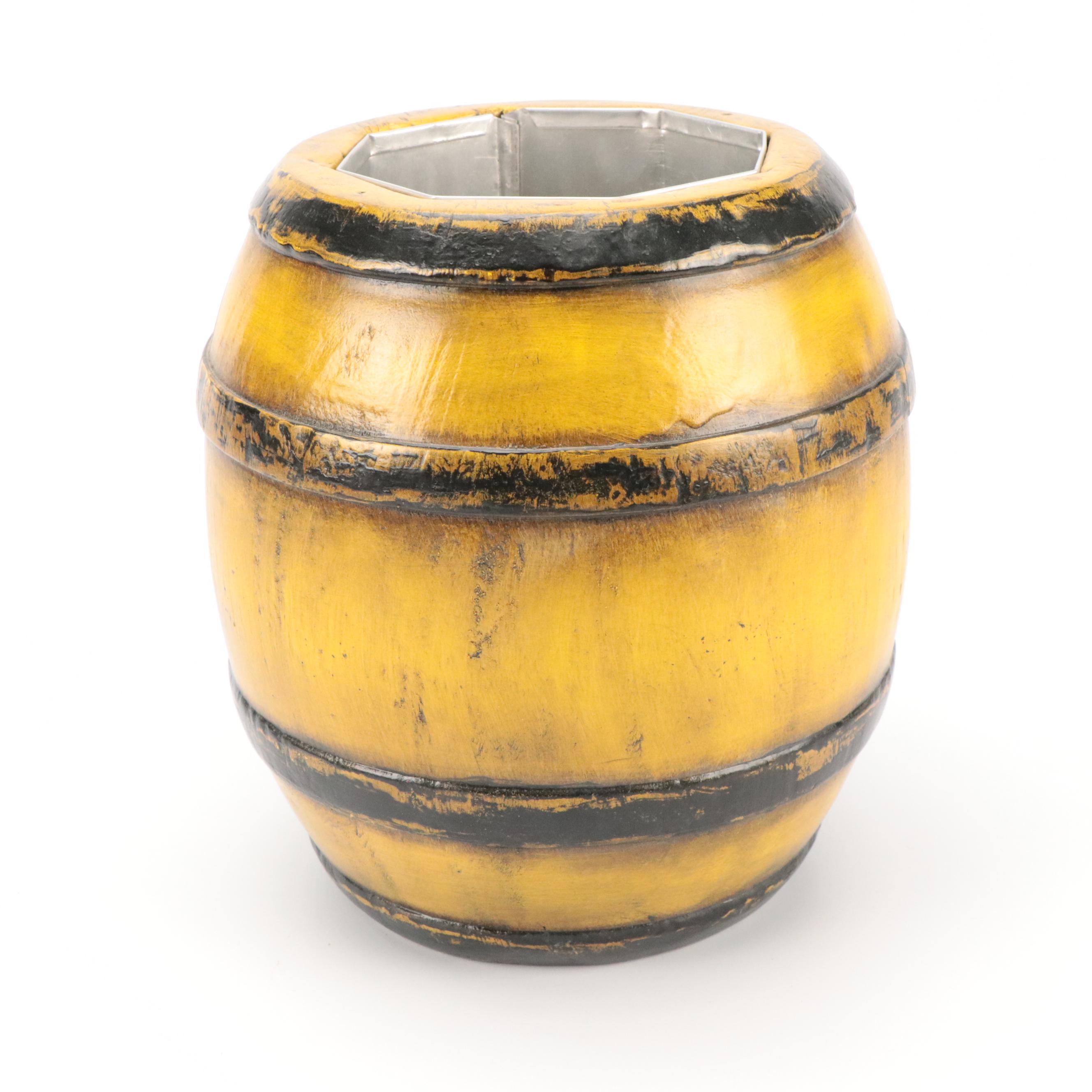 Jatex Copper & Brass Handled Bucket, Tinned Copper Pitcher, Composite Jardiniere