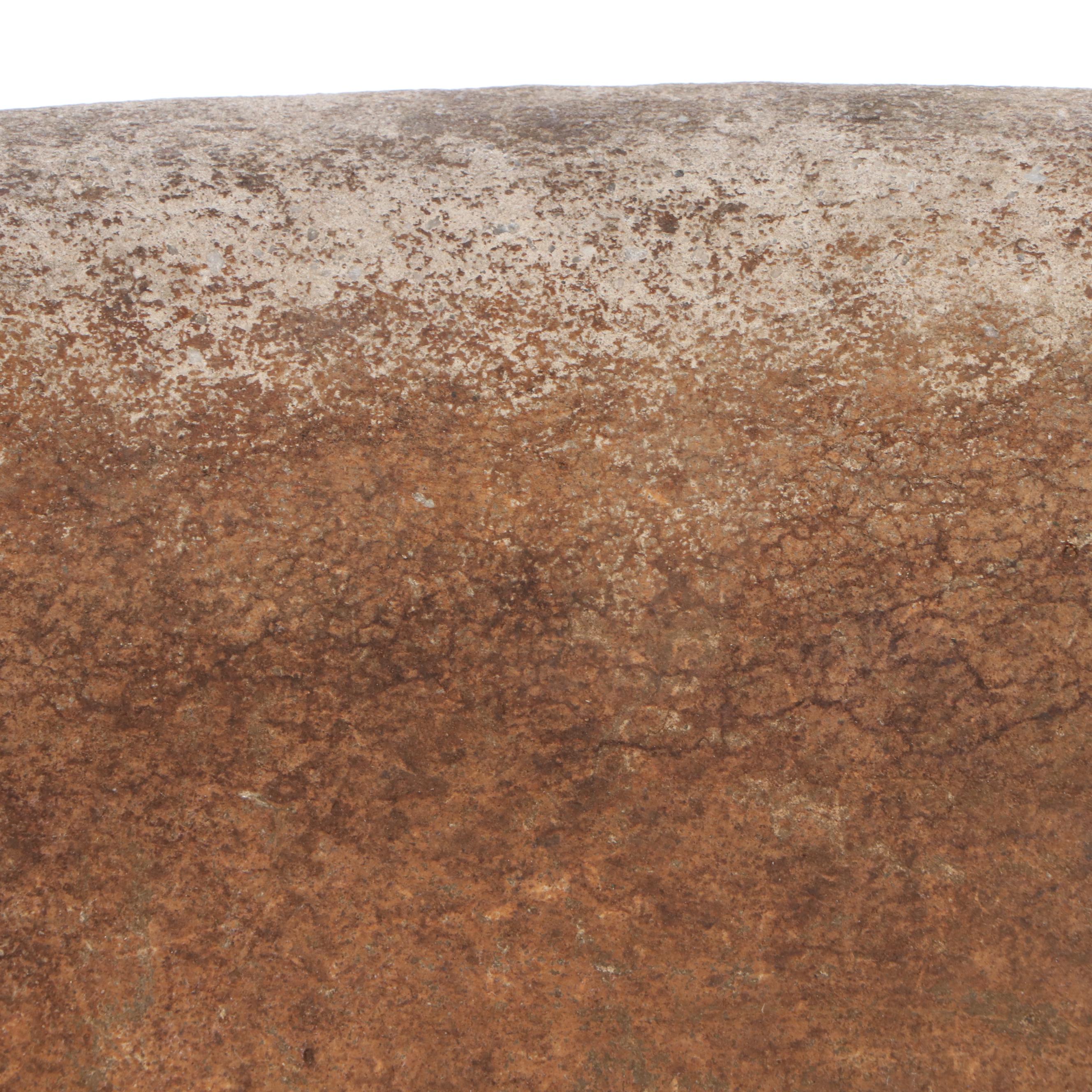 Cast Concrete Patio Planter on Column Stand