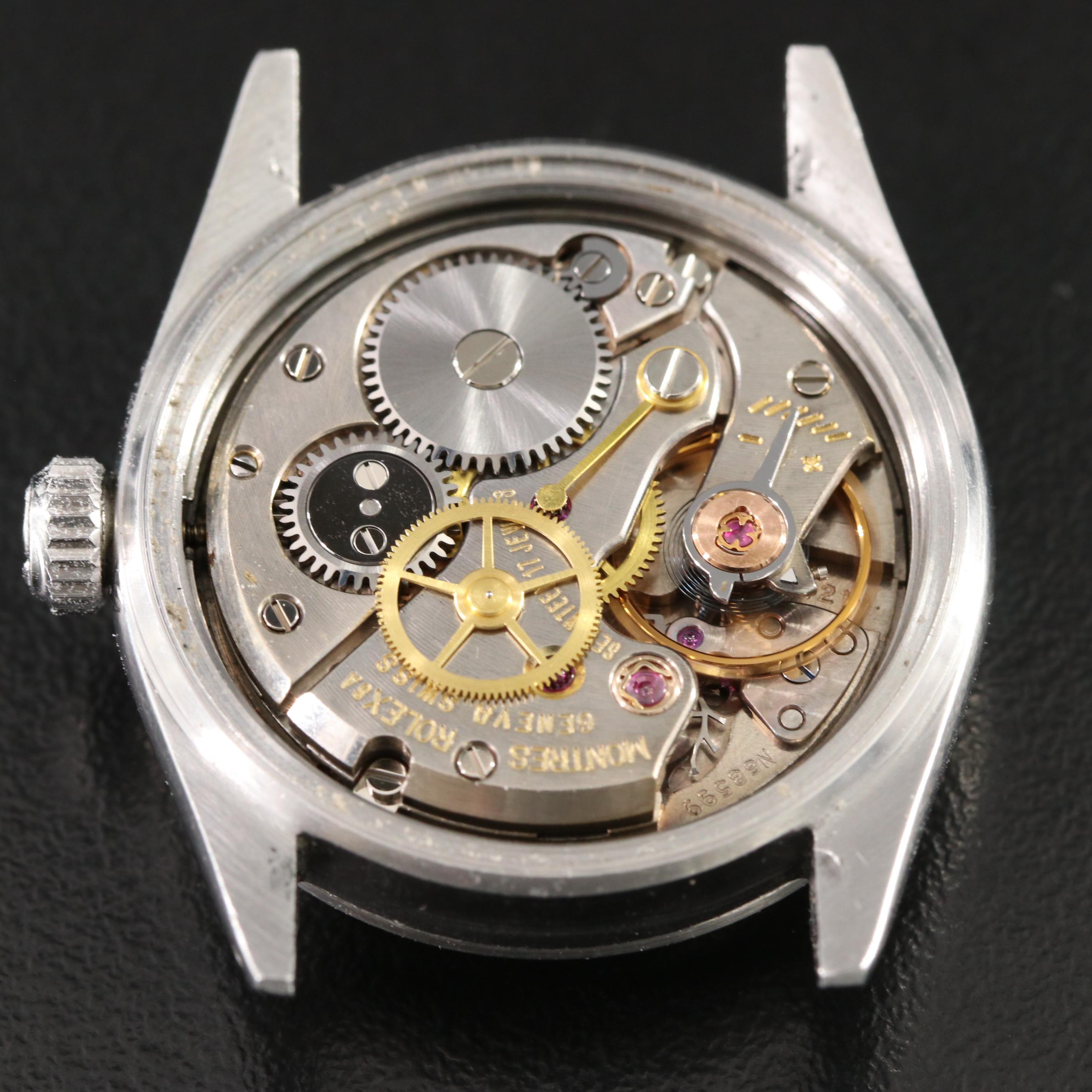 1957 Rolex Oysterdate Precision Stainless Steel Watch