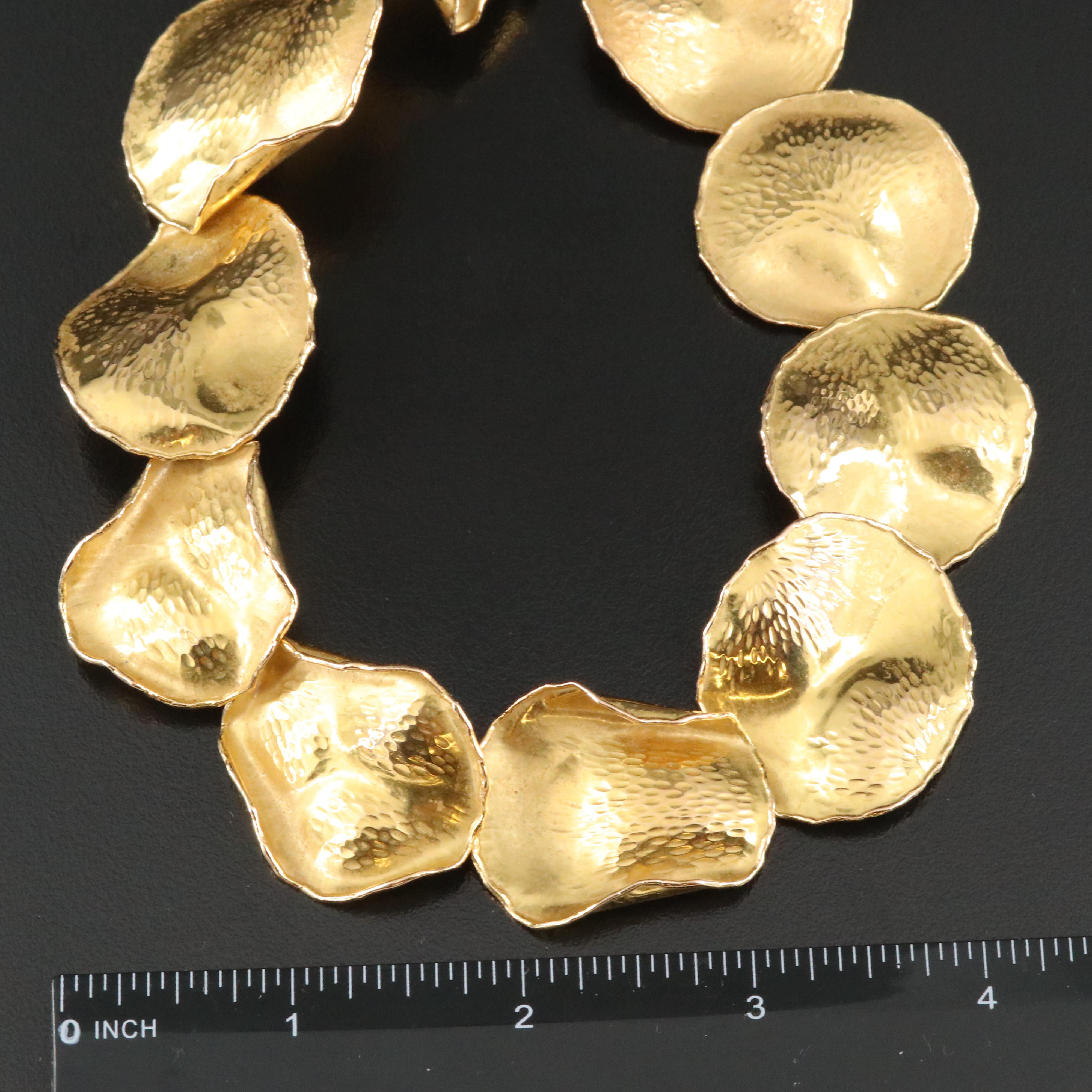 Tiffany & Co. 18K Petals Necklace  by Angela Cummings