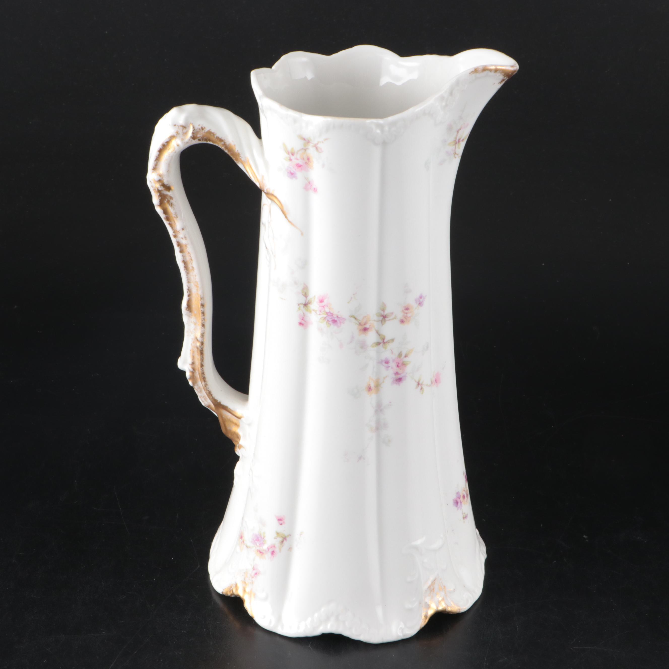 Theodore Haviland Limoges Porcelain Serveware with Plates and Teacups