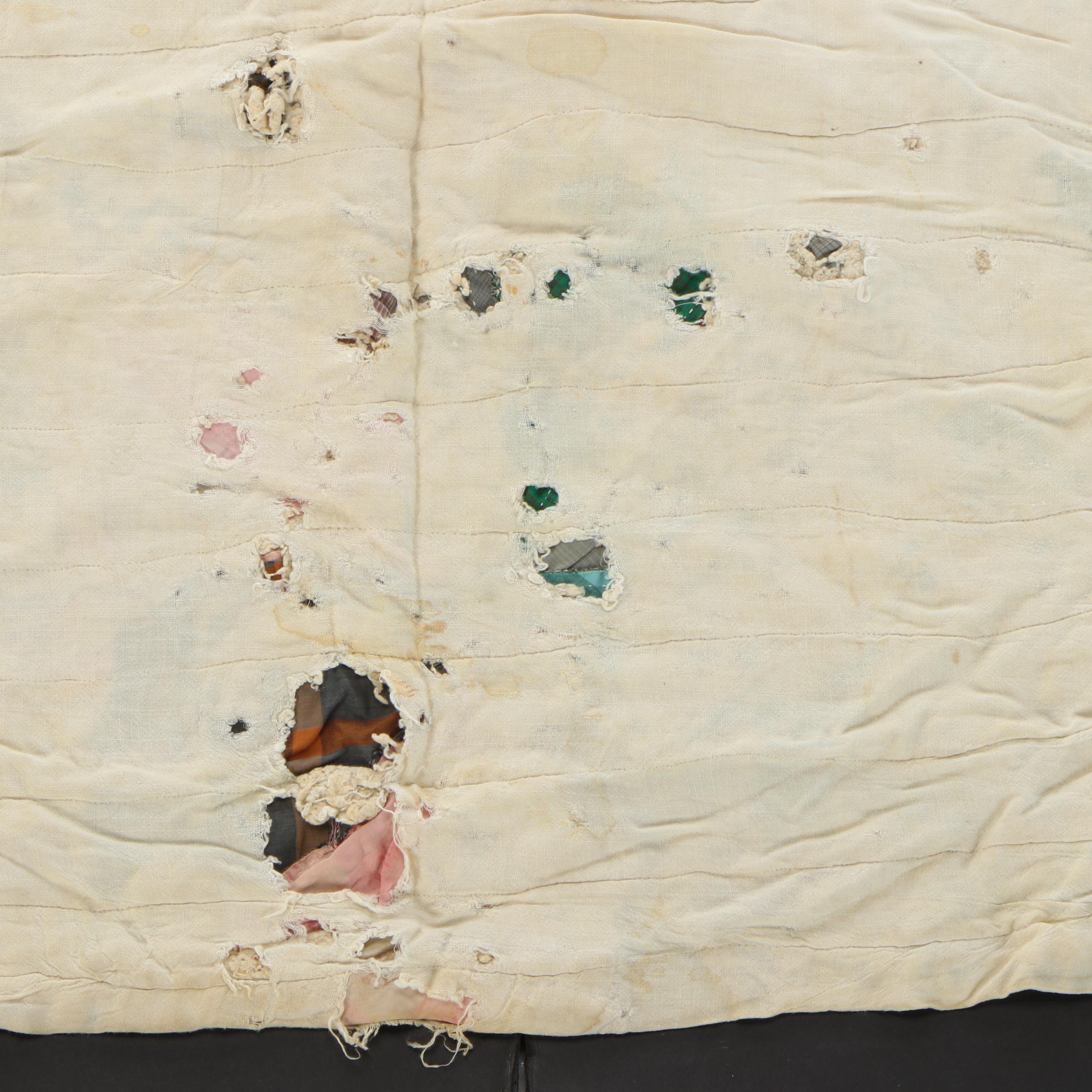 Hand-Pieced Scrappy Cotton and Calico Quilts