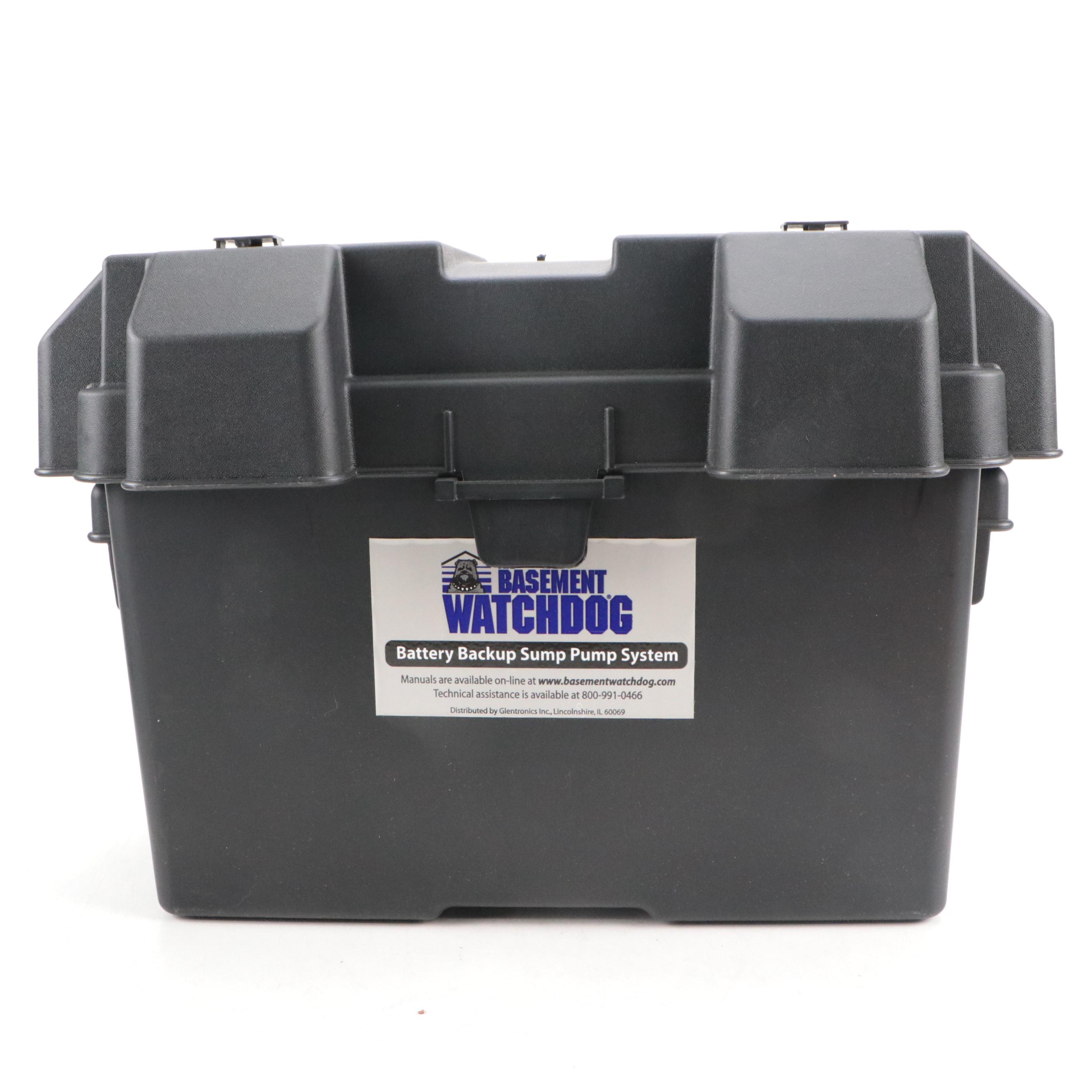 Basement Watchdog Battery Backup Sump Pump System with Dremel, Stapler, Nailer