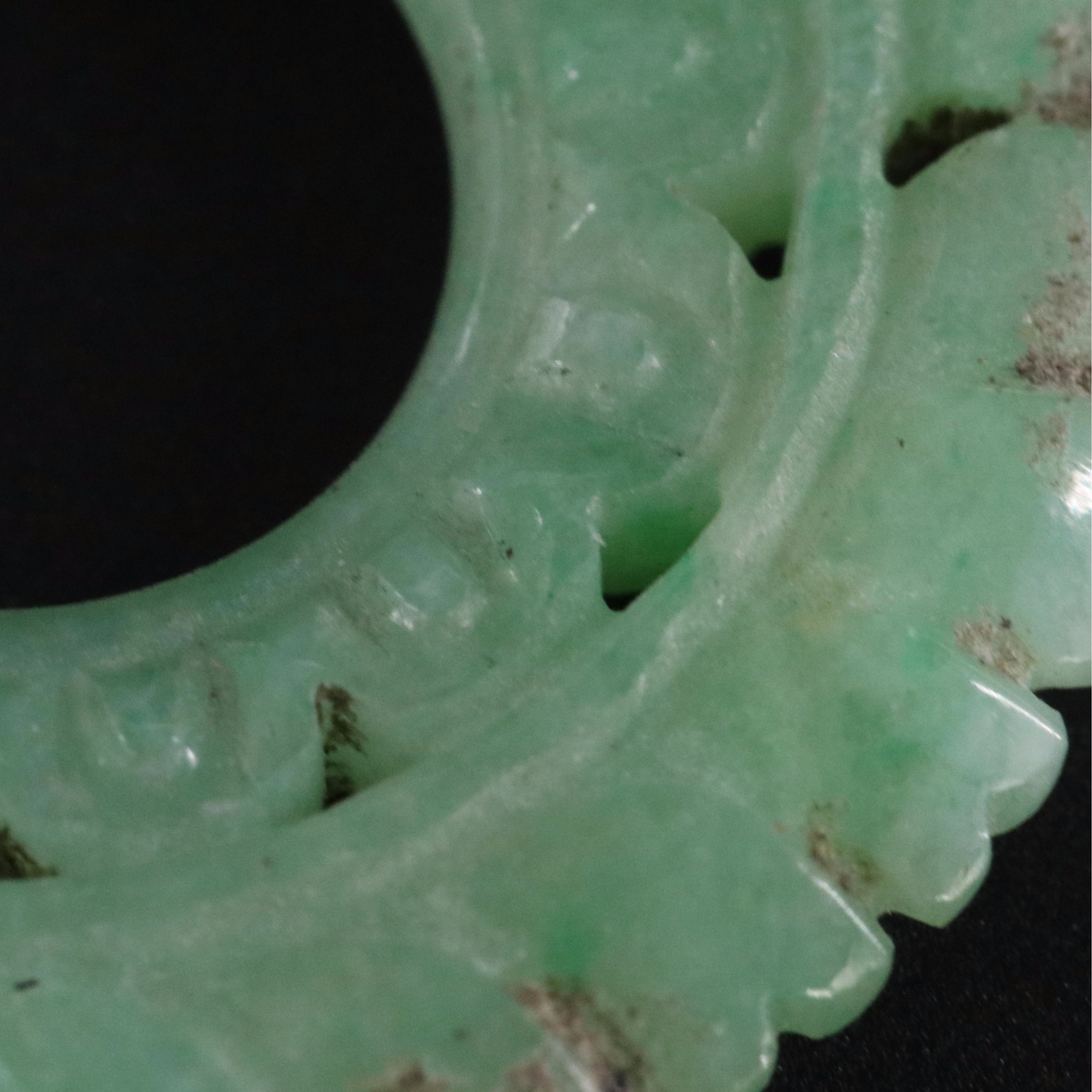 Loose 34.67 CTW Jadeite Carved Bi Pendants