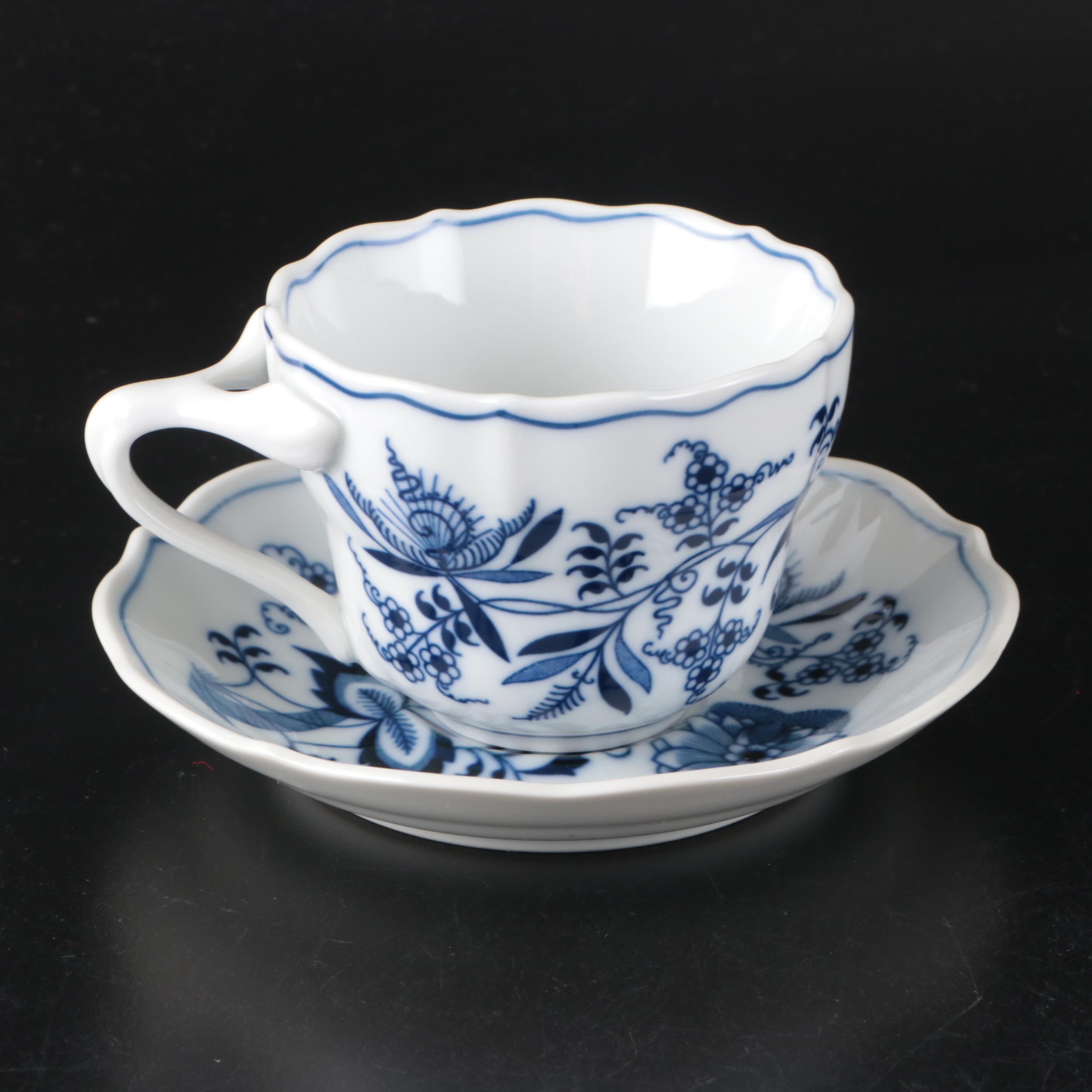 Blue Danube Japanese Porcelain Teaware and Dinnerware