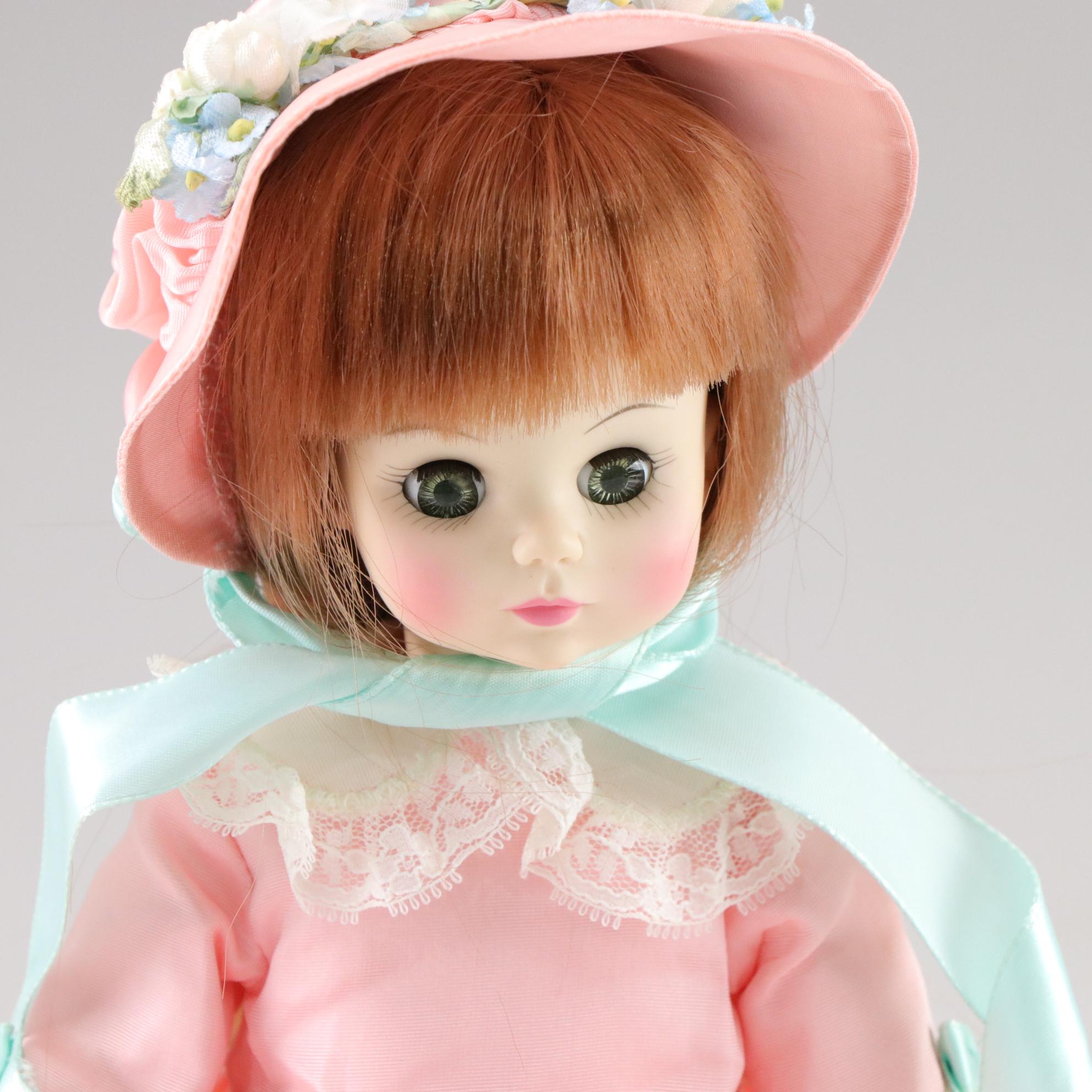 Madame Alexander Bridal Dolls with Wedding Cake Topper