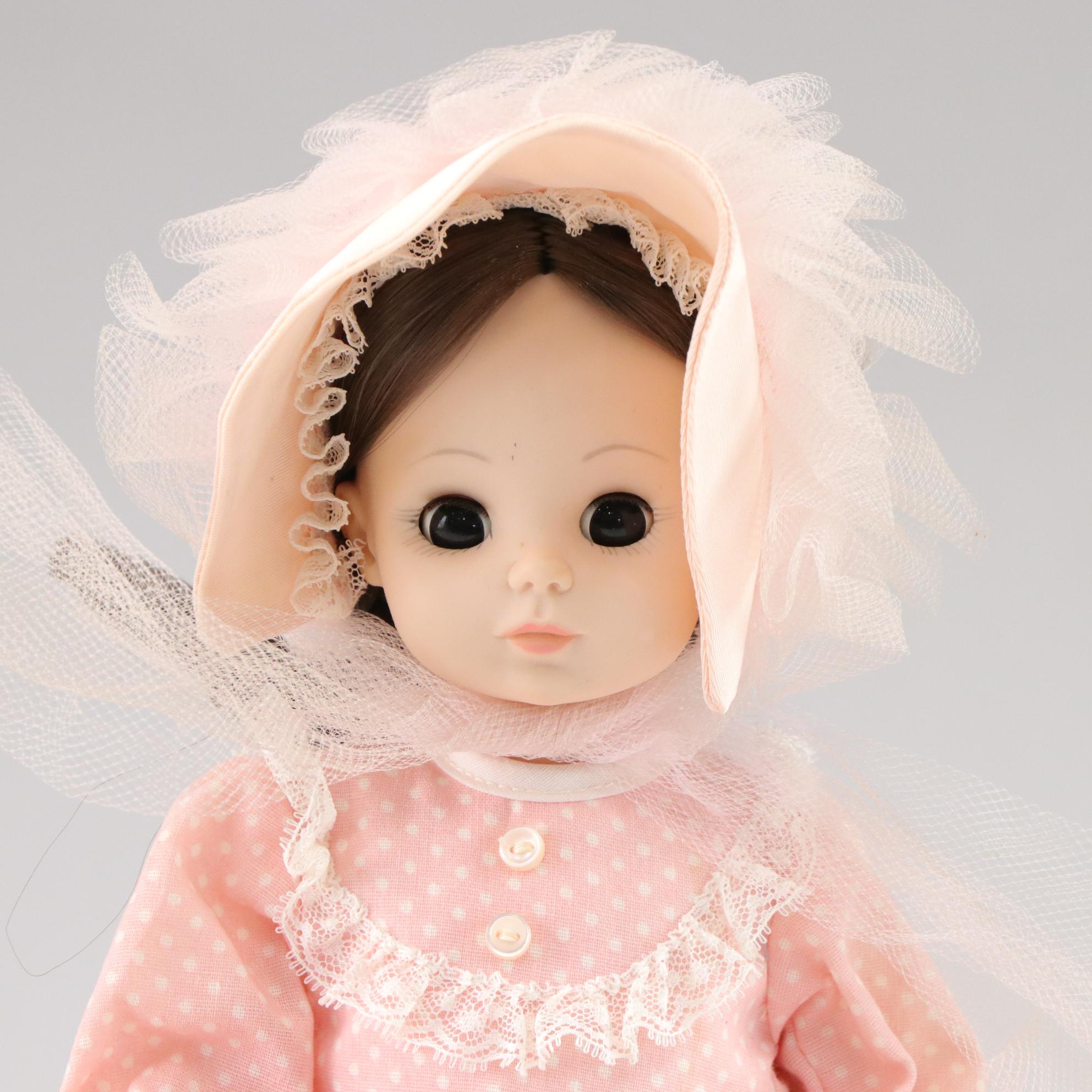 Madame Alexander Bridal Dolls with Wedding Cake Topper