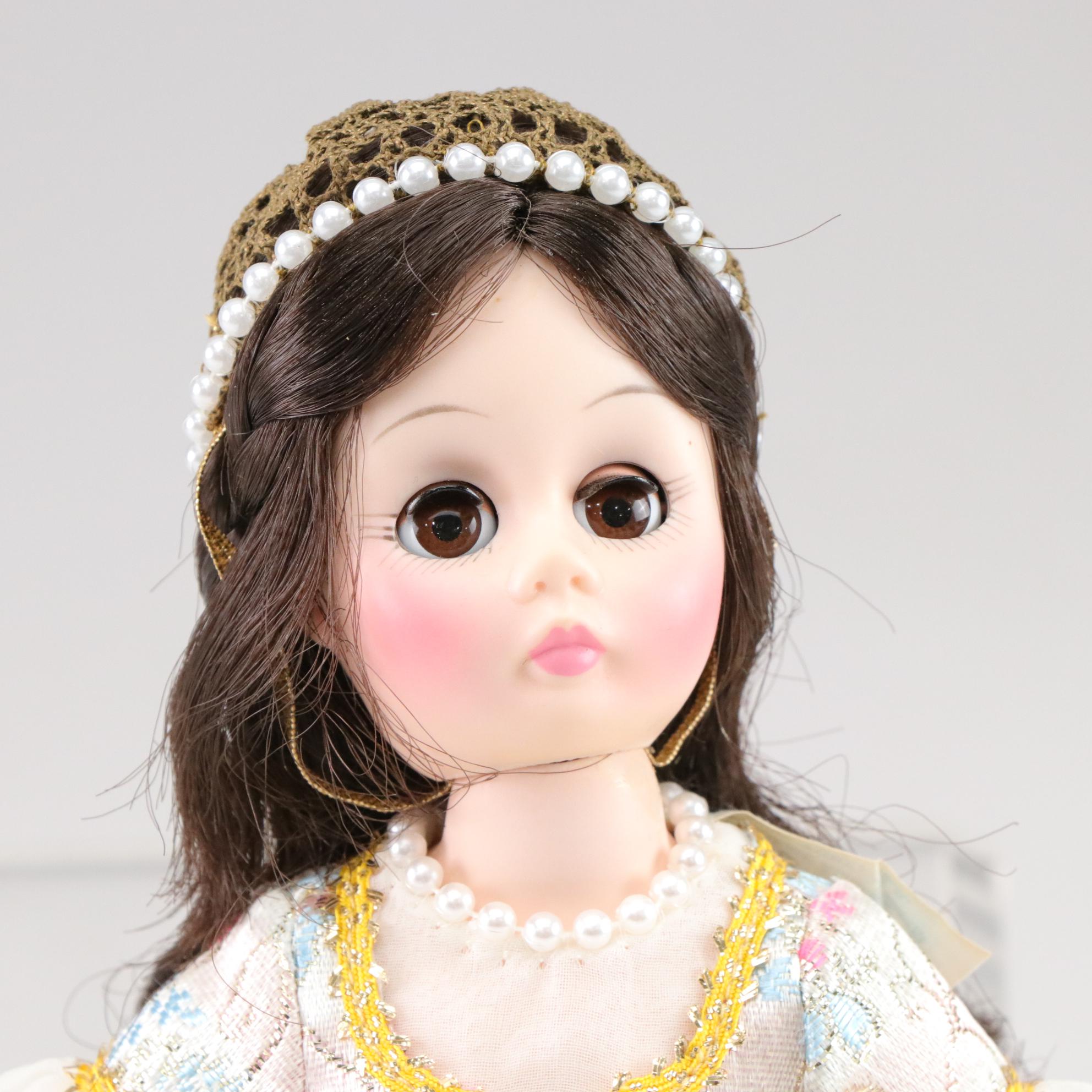 Madame Alexander Bridal Dolls with Wedding Cake Topper