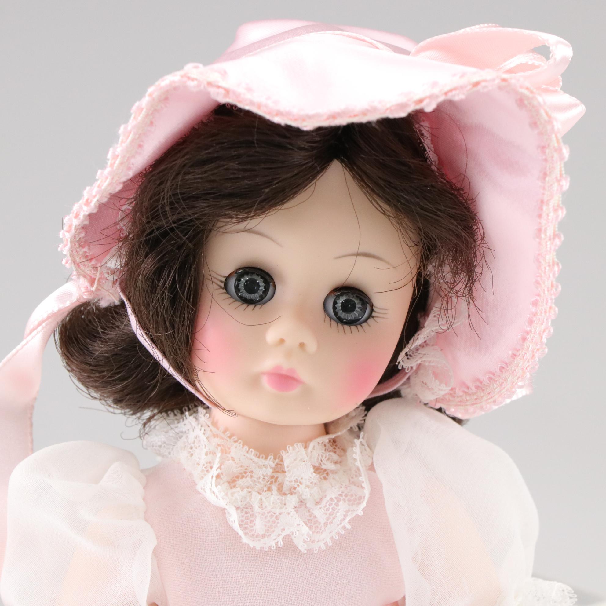 Madame Alexander Bridal Dolls with Wedding Cake Topper