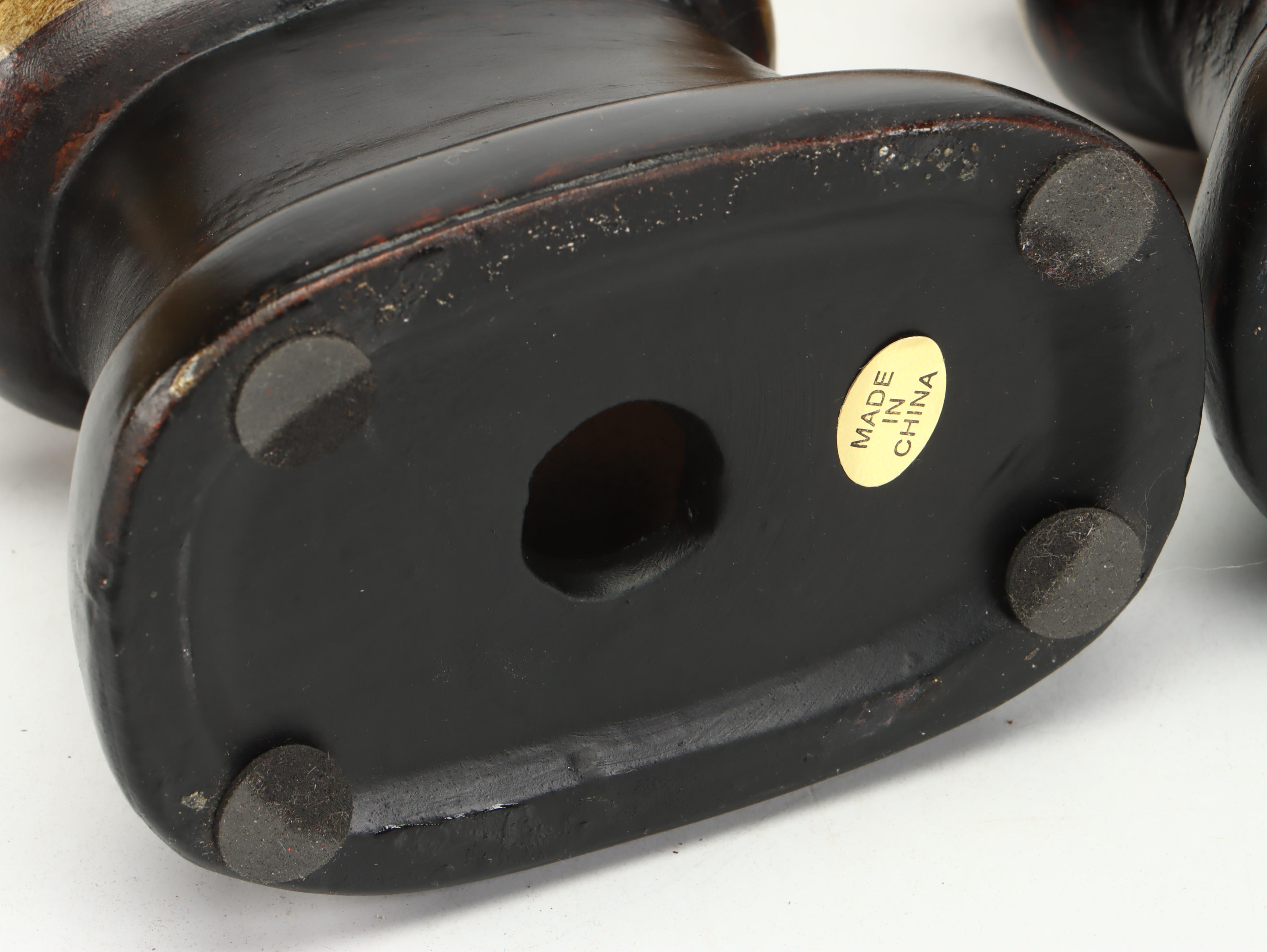 Austin Glass Hurricane with Fleur-de-Lis Bookends and Fused Glass Tray