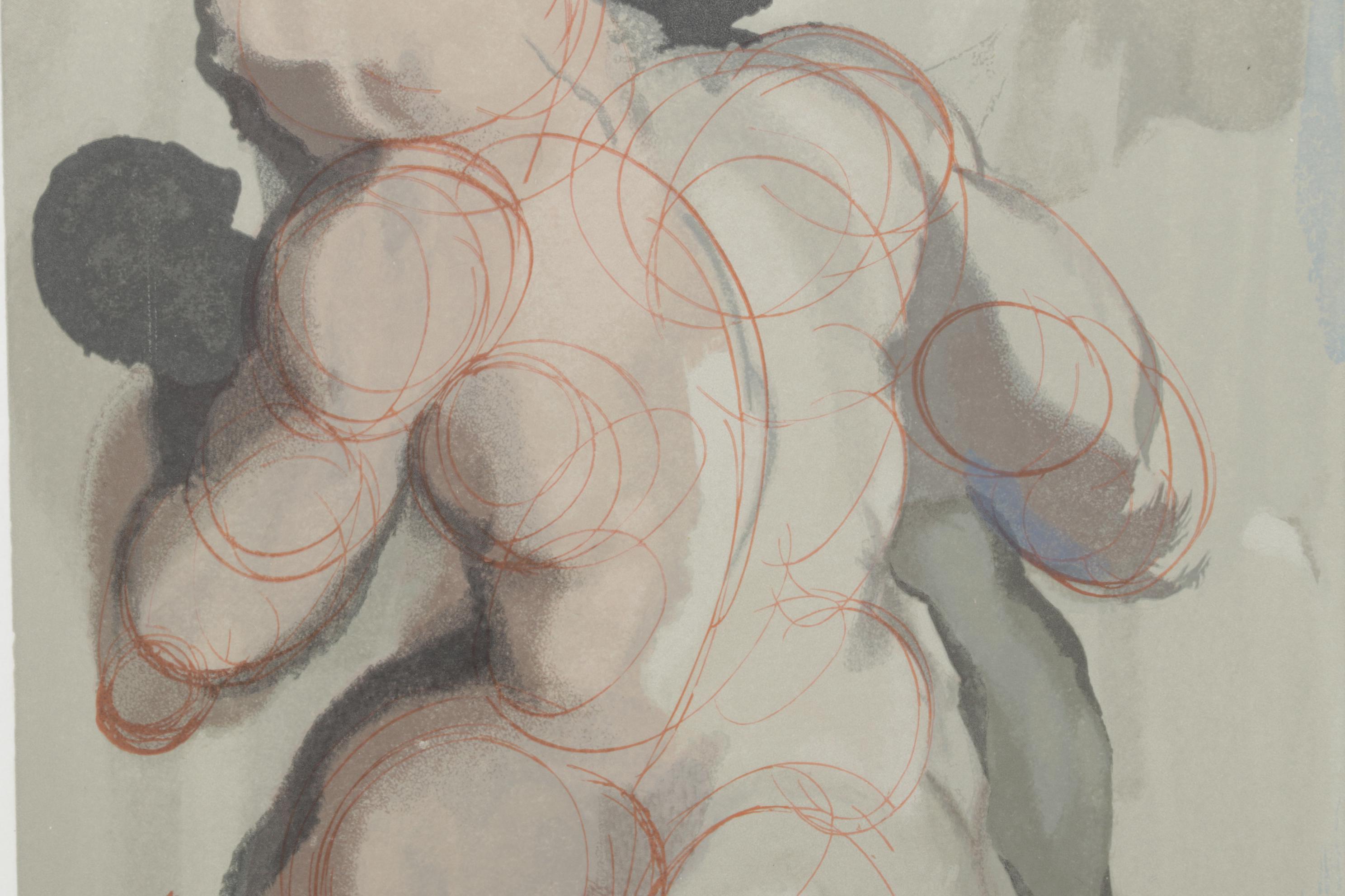 Salvador Dalí Wood Engraving Purgatory Canto 6