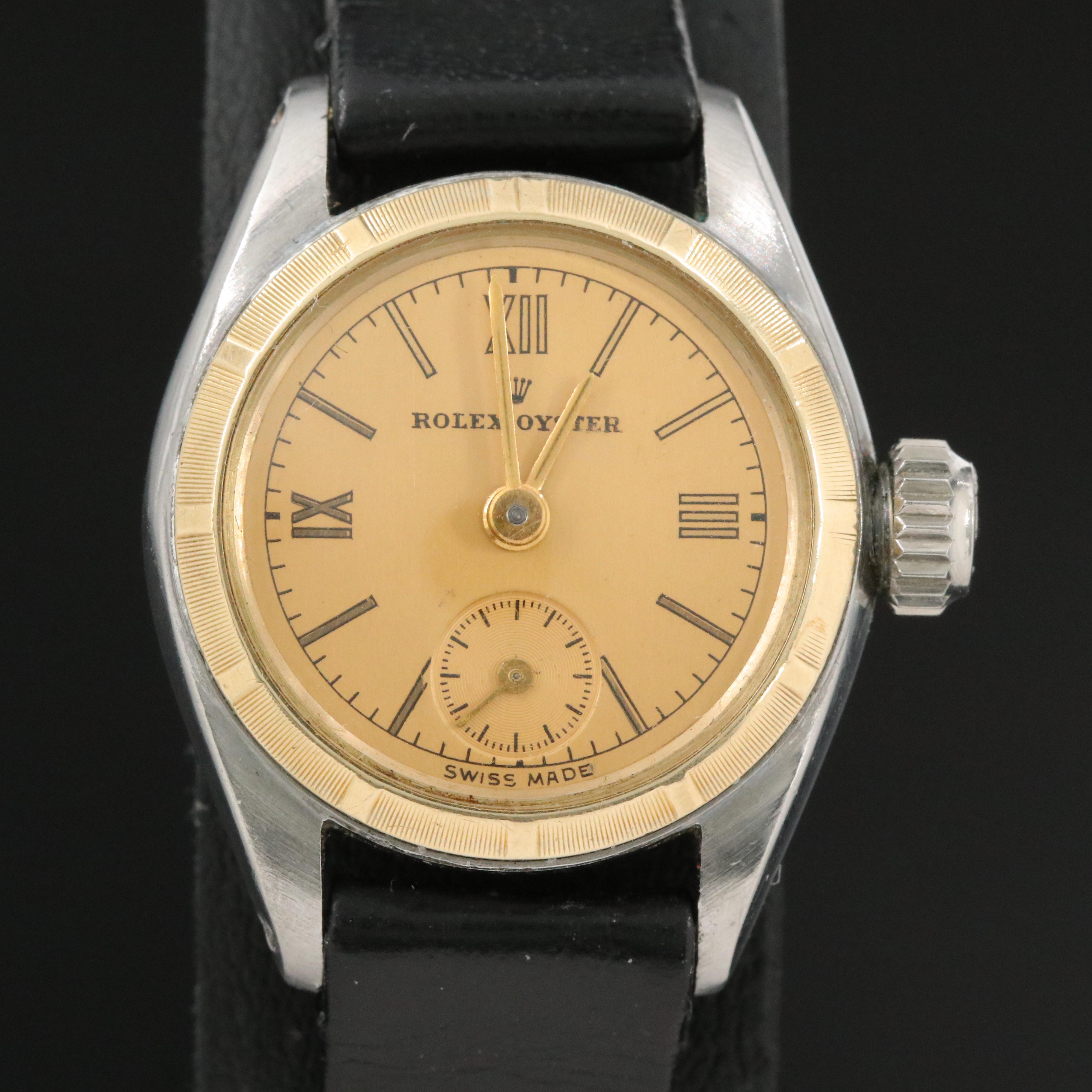 Rolex Oyster 22mm 1946 Stem Wind Watch