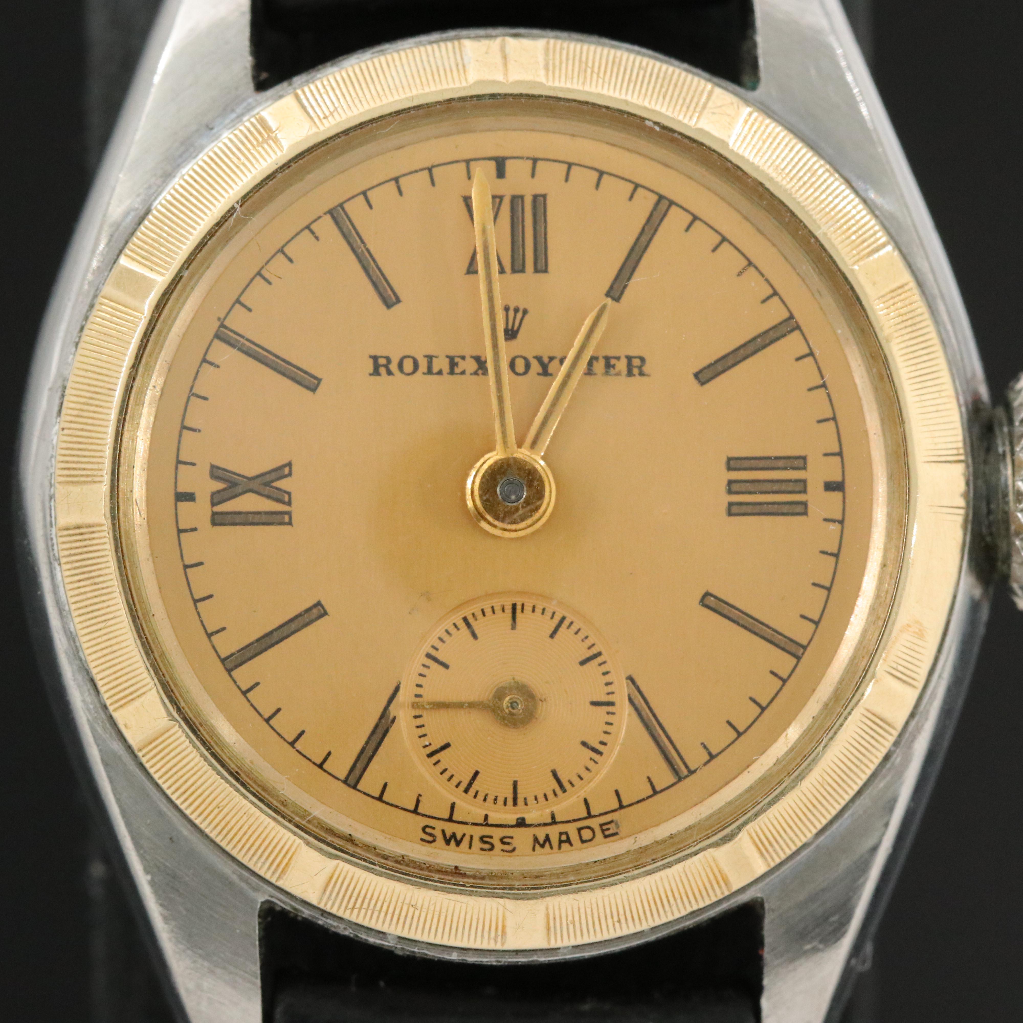Rolex Oyster 22mm 1946 Stem Wind Watch