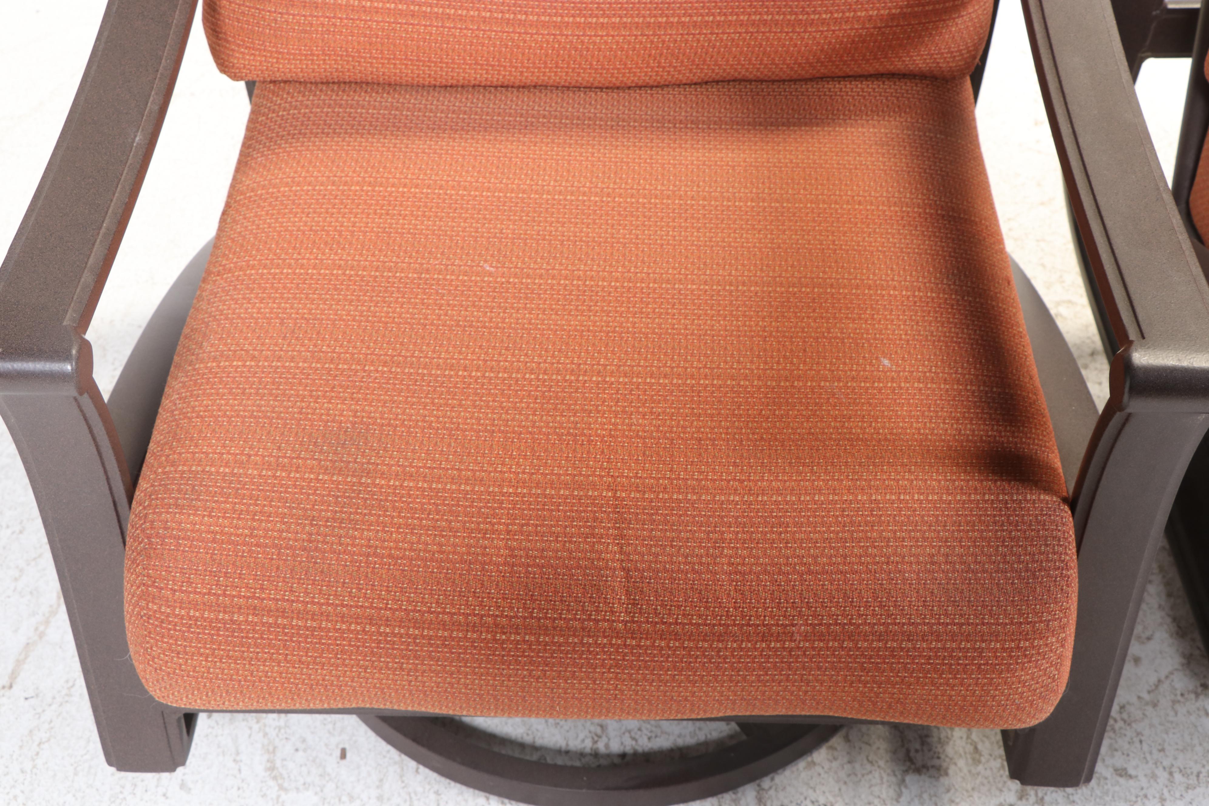 Pair of Tropitone Powder-Coated Aluminum Swivel-Rockers